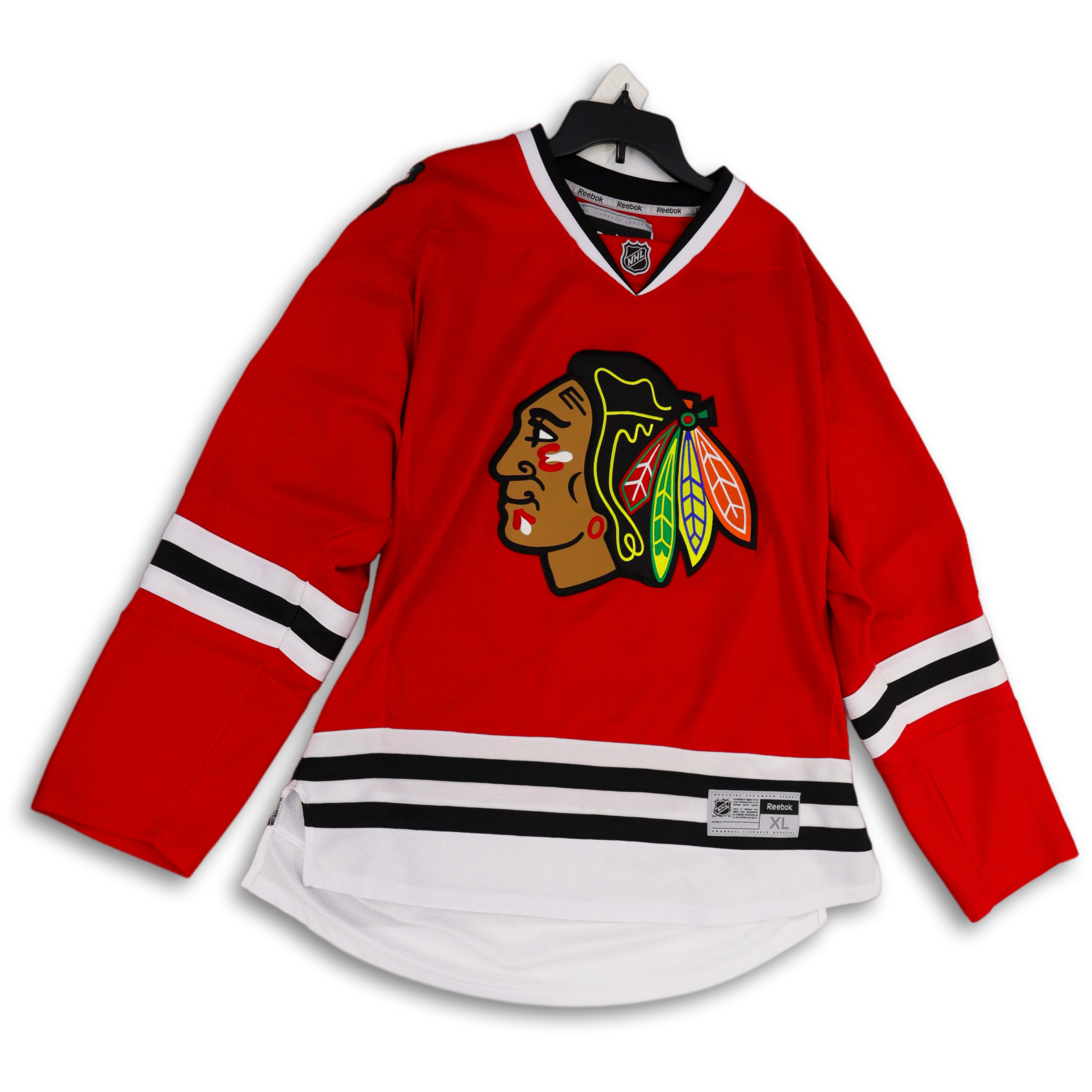 Buy the Mens Red Chicago Blackhawks Marc Andre Fleury #88 Hockey