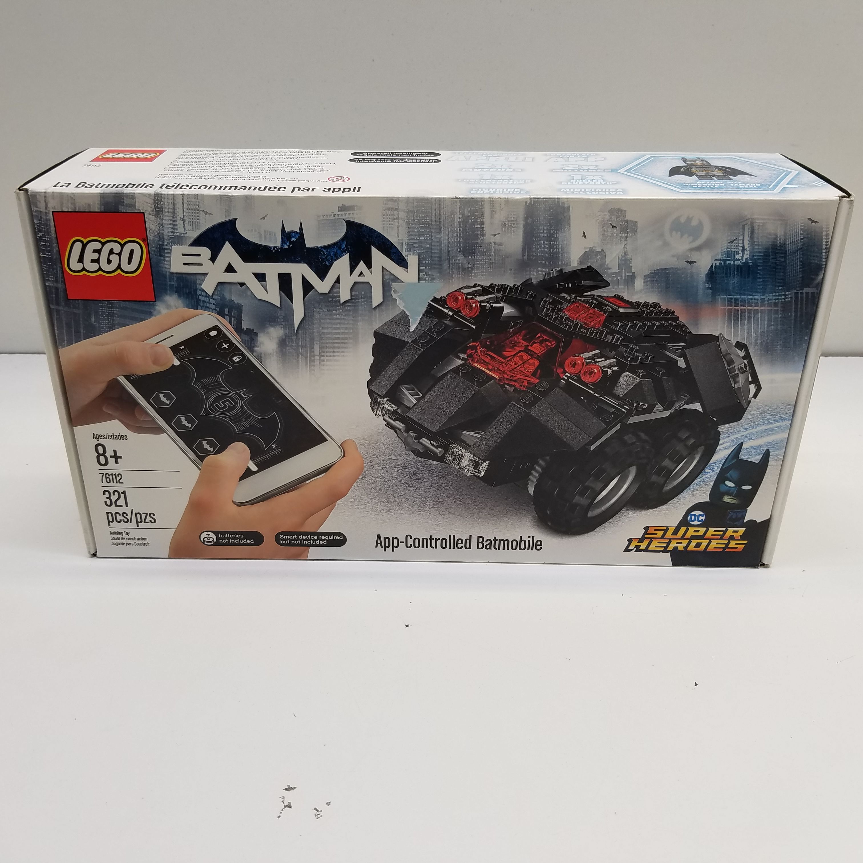 LEGO DC Super Heroes App-Controlled Batmobile 76112 6212585 - Best Buy