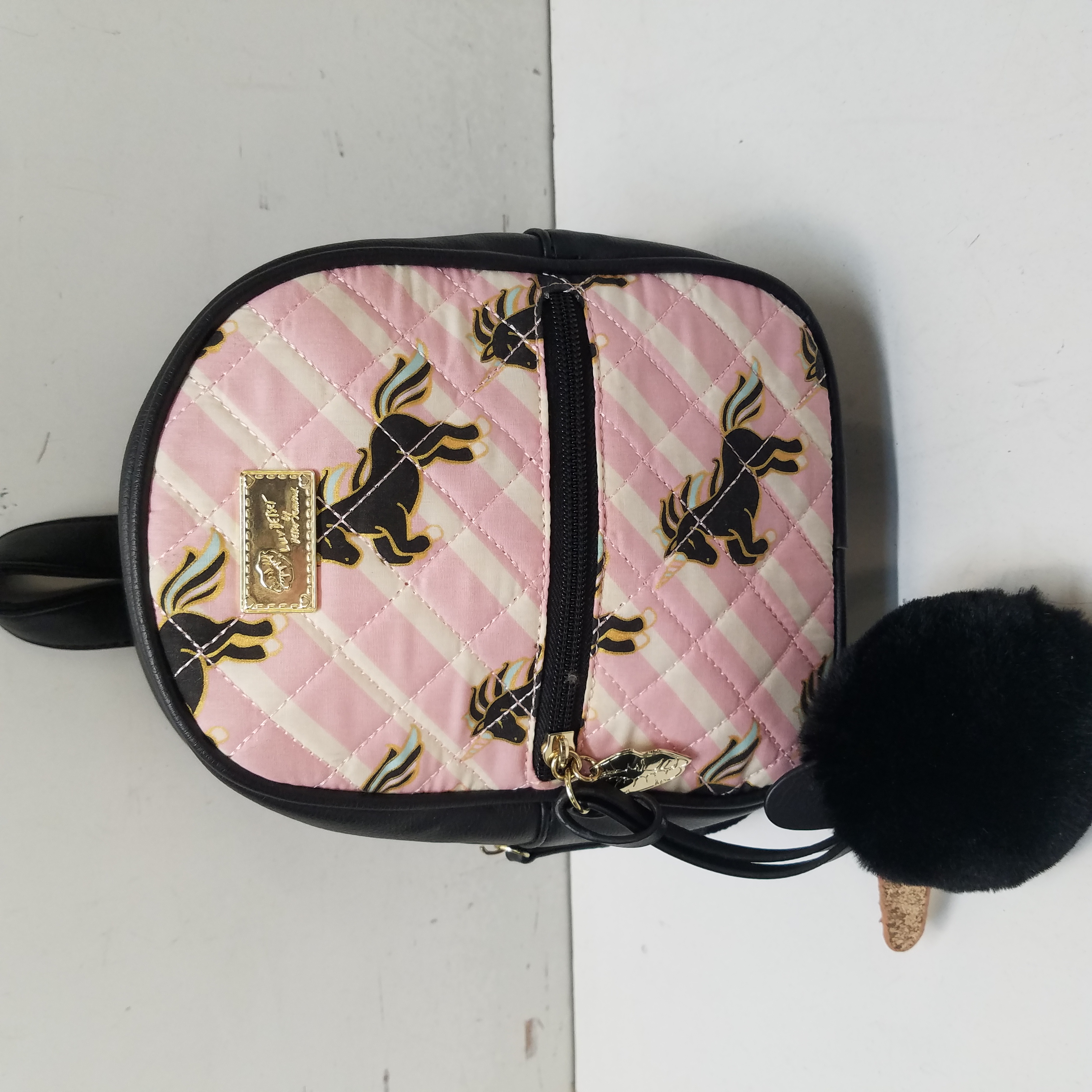 Buy The Betsey Johnson Mini Backpack Black | GoodwillFinds