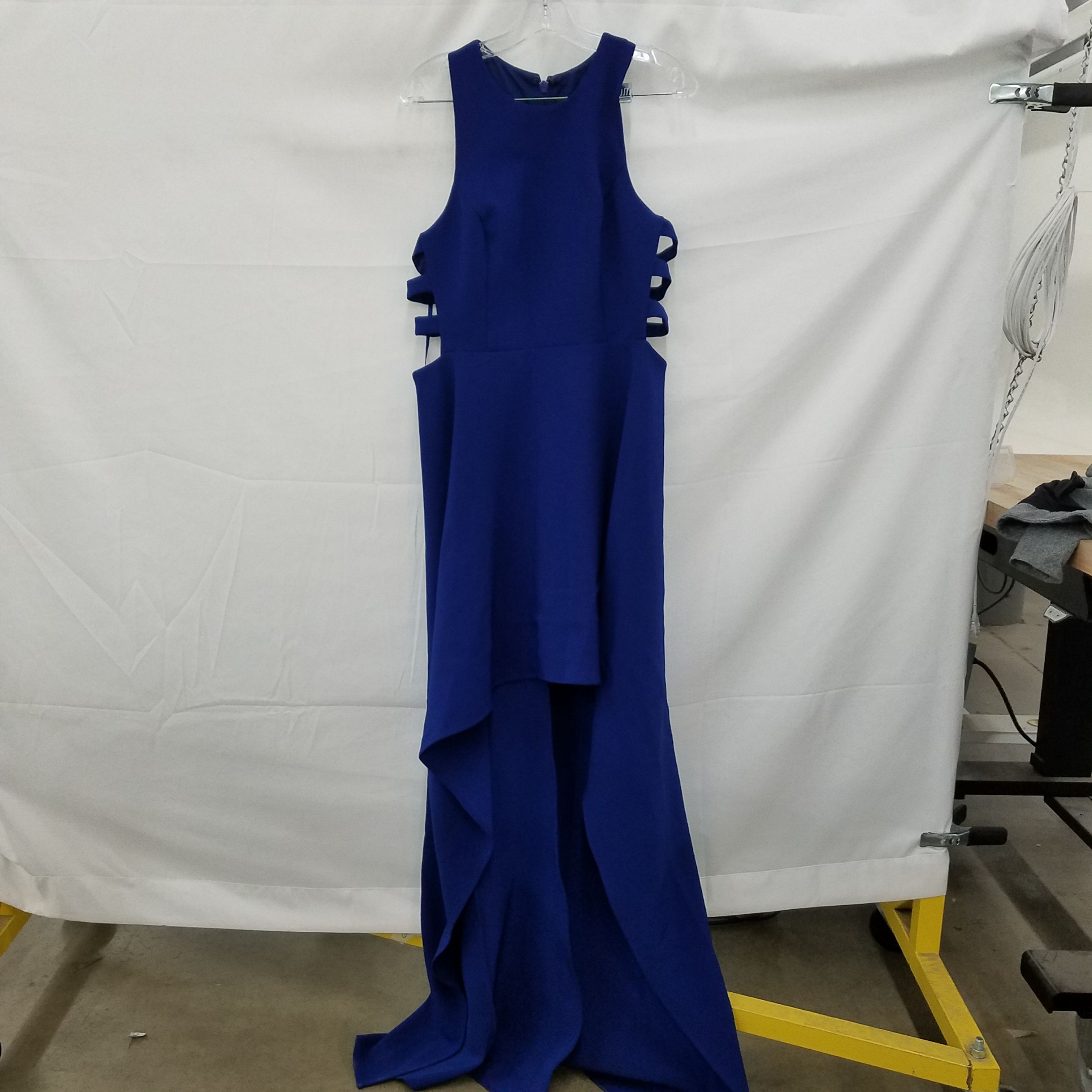 Buy the BCBG MaxAzria Rosalyn Deep Royal Blue Dress NWT Size 12