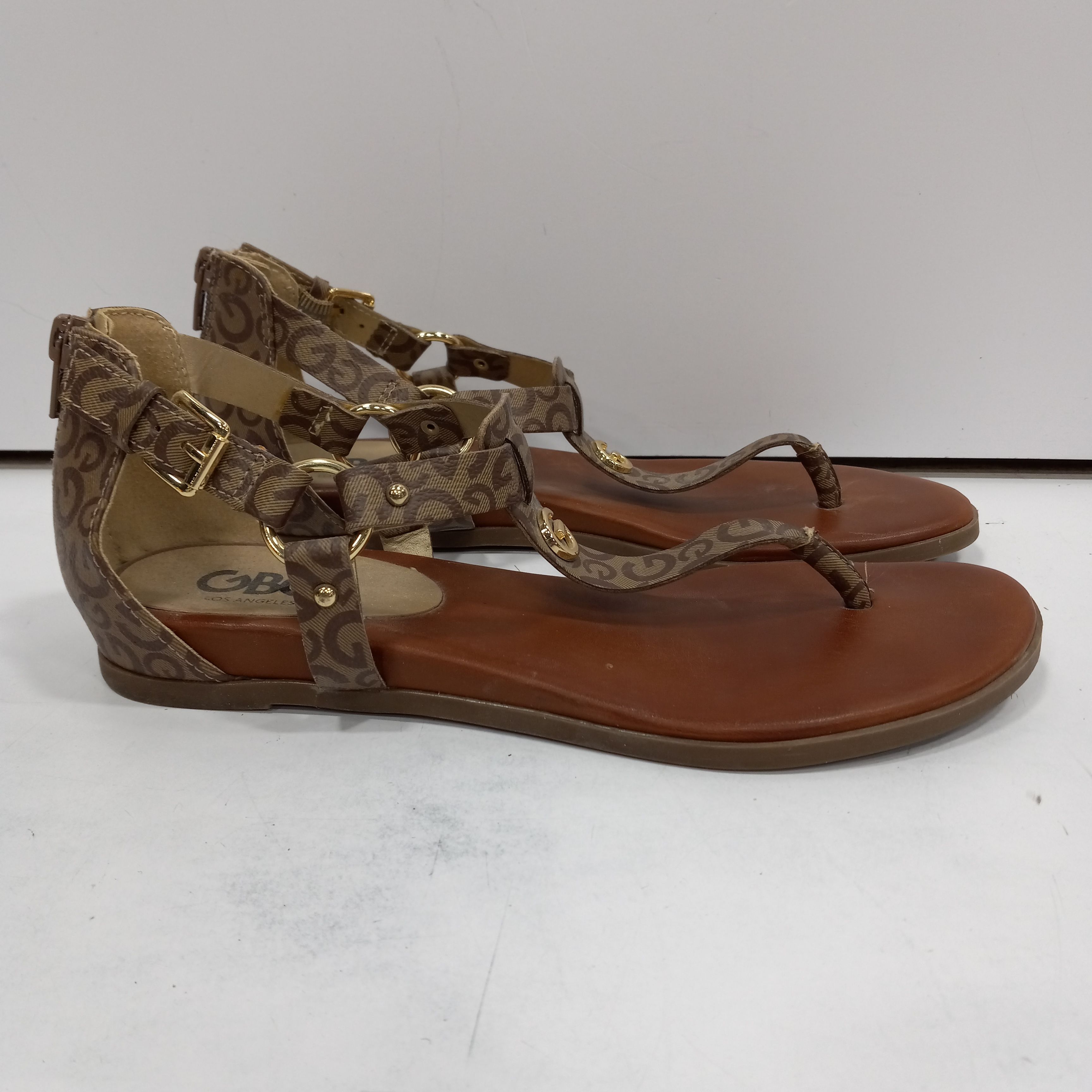 GBG Los Angeles Loona Toe Thong Flat Sandals - Macy's