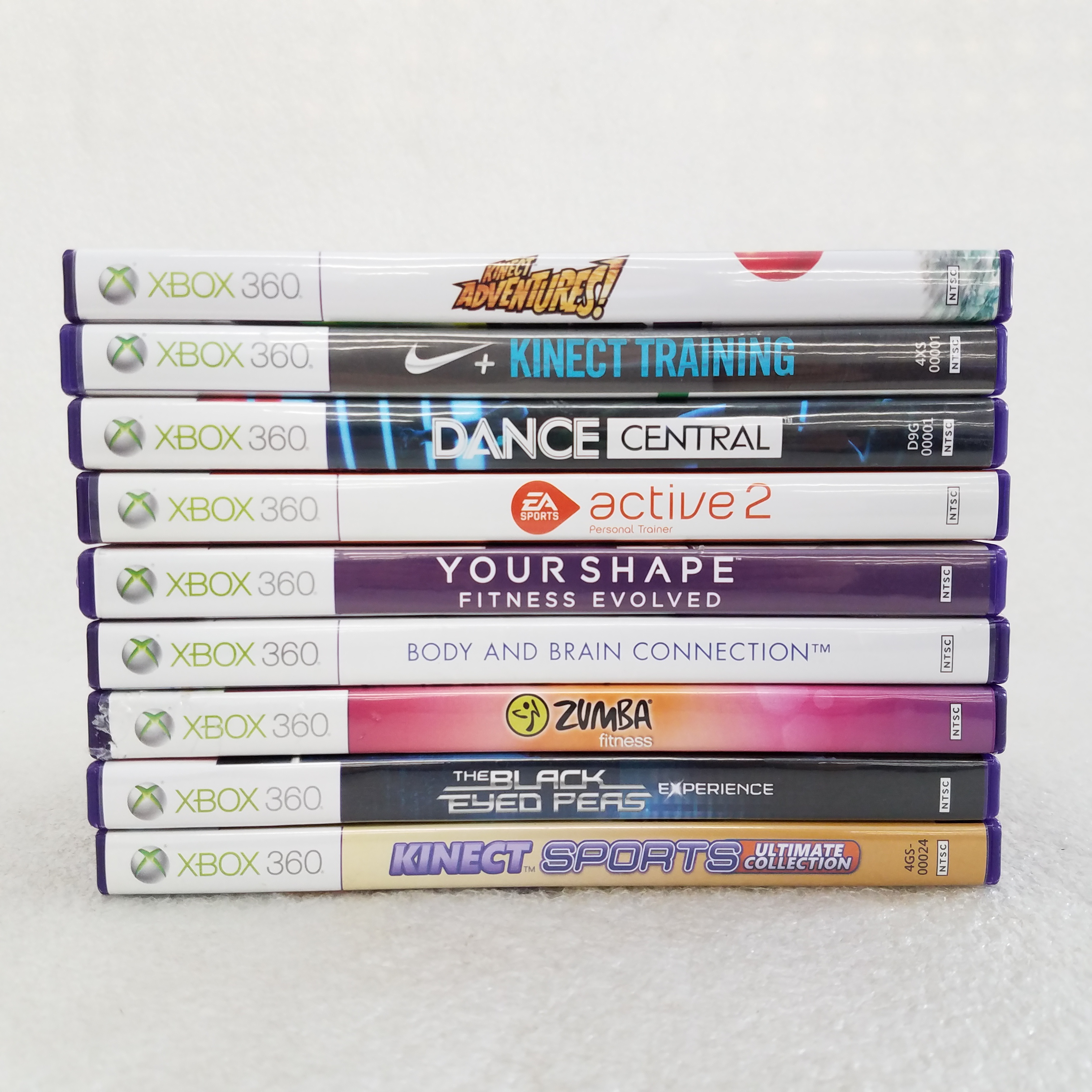 Buy The Mixed Lot Of Xbox 360 Kinect Video Games Dance Central Zumba