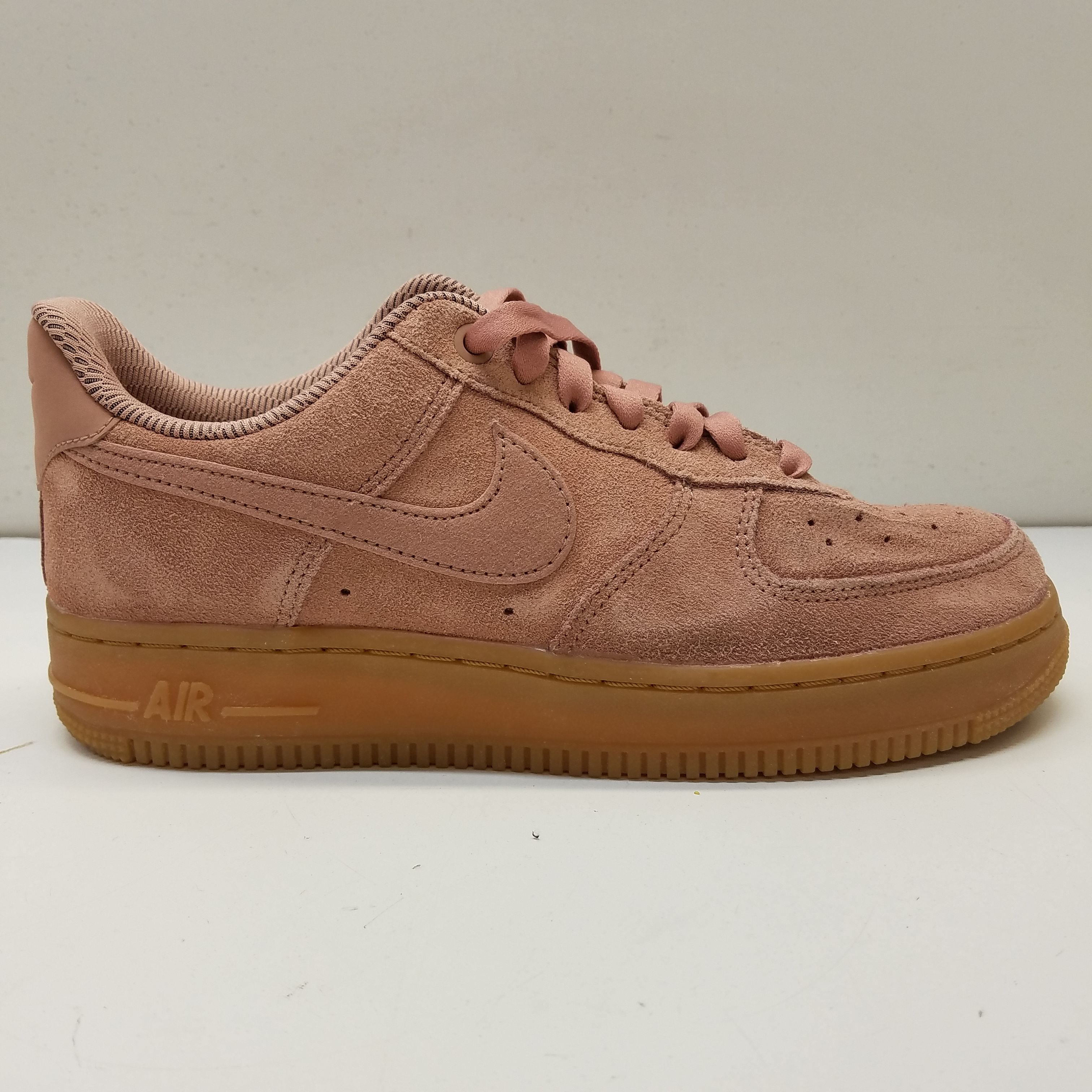 Buy the Nike Air Force 1 Low Particle Pink Gum Sneakers AA0287 
