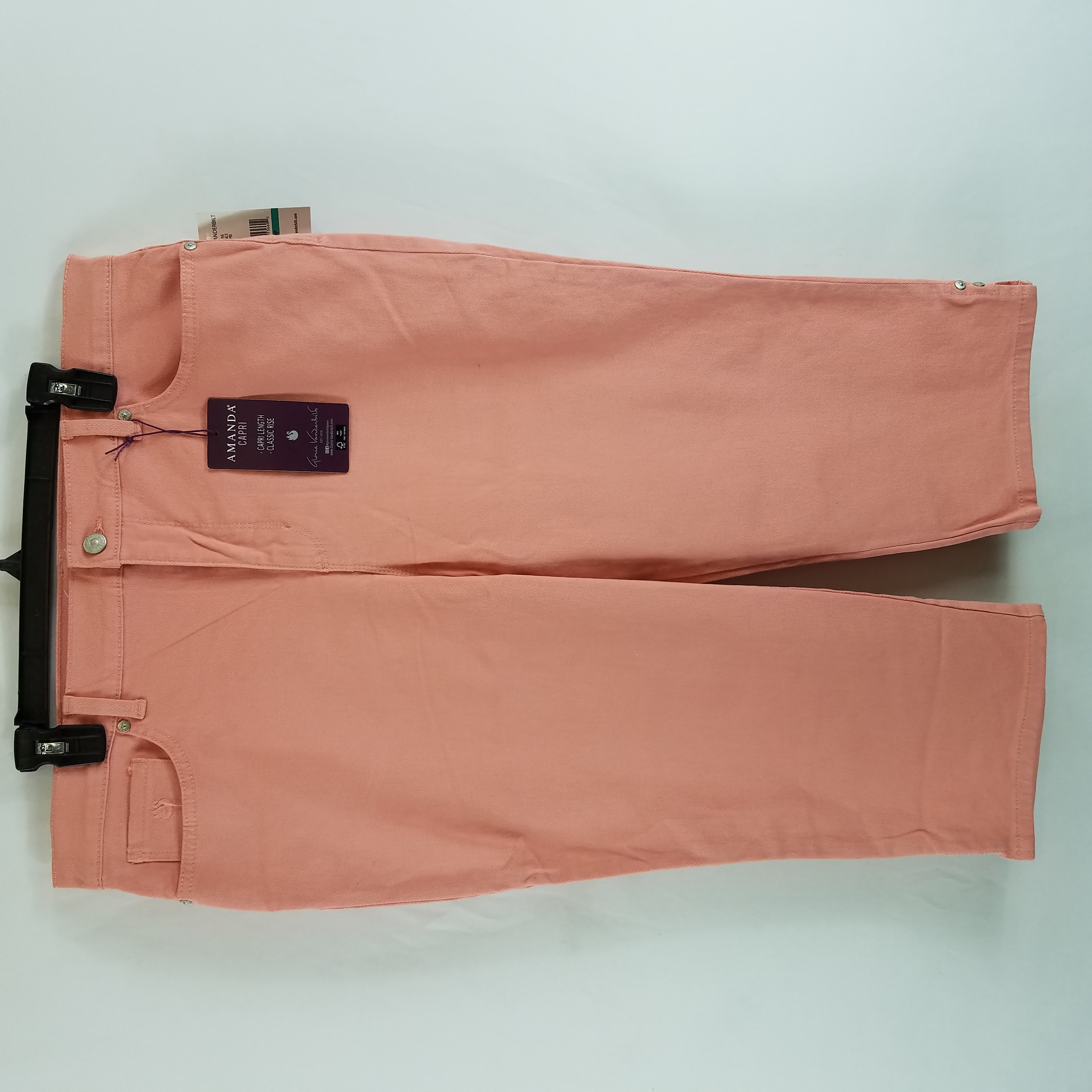 Gloria Vanderbilt Orange Cropped Pants for Women