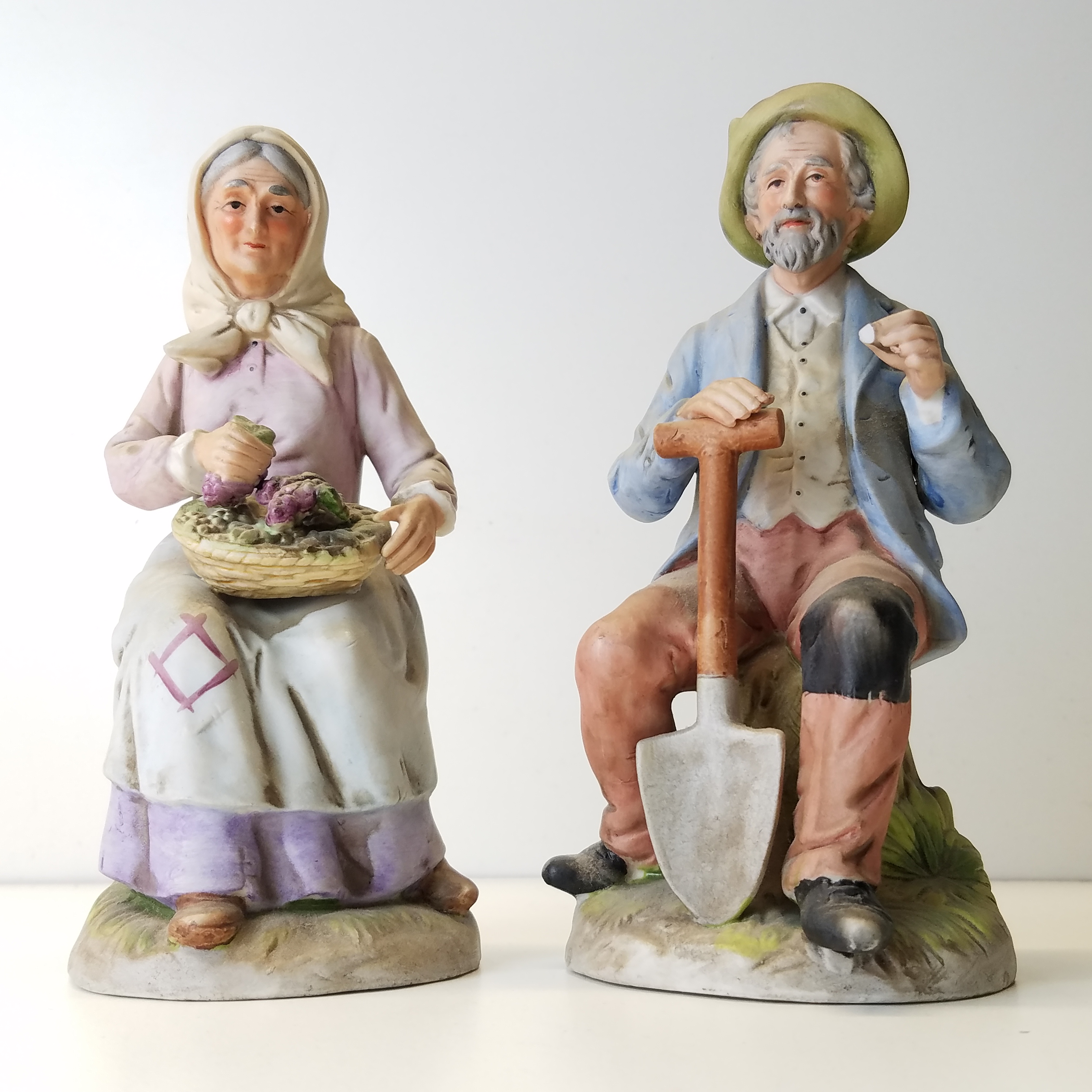 Buy the Homco Figurines #1433 Elderly Couple | GoodwillFinds