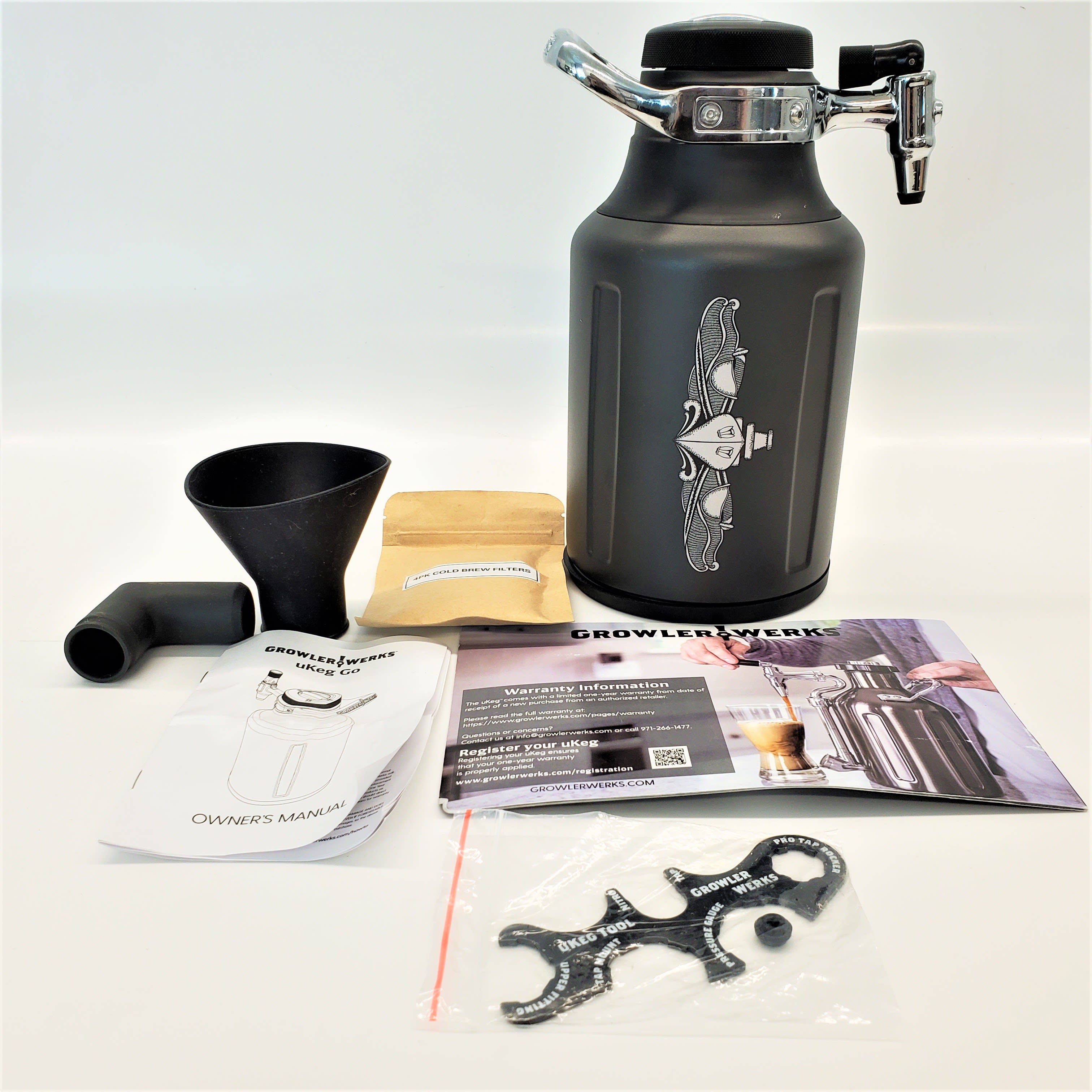 Buy the GrowlerWerks uKeg Go 64 Oz Carbonated Growler Craft