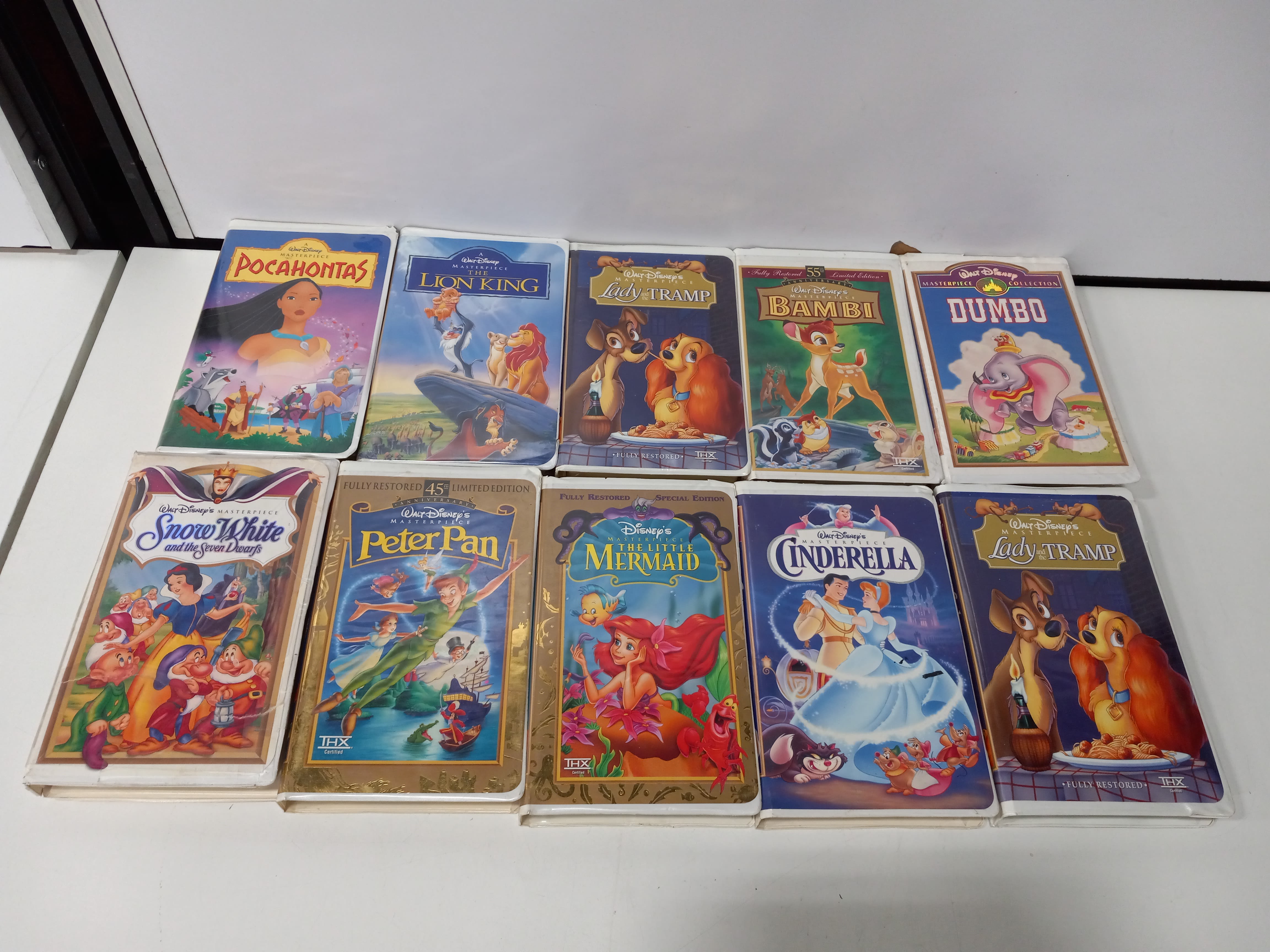 Buy the 10 Pc. Bundle or Assorted Disney VHS Tapes | GoodwillFinds