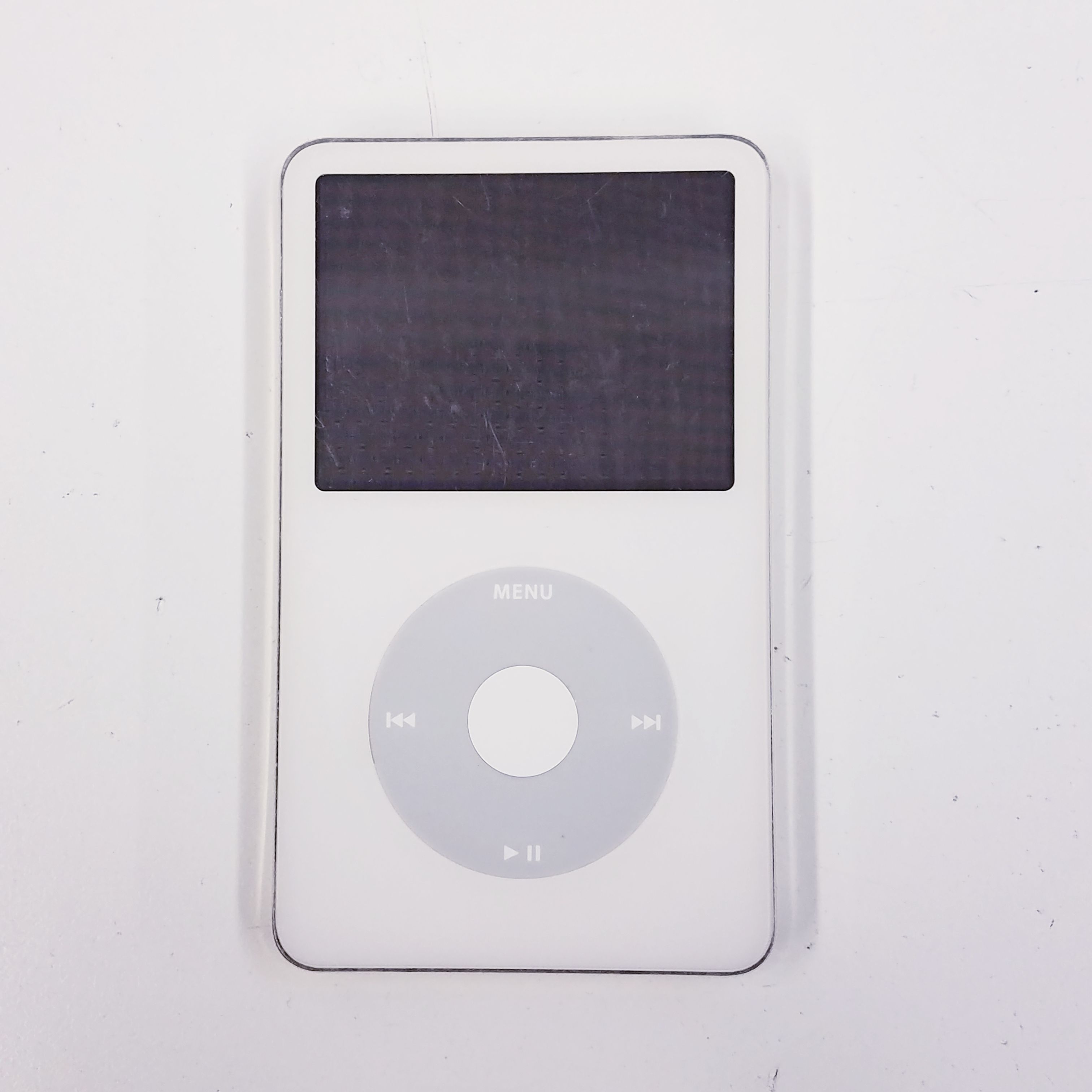 Buy the Apple iPod Classic (A1136) - White 30GB | GoodwillFinds