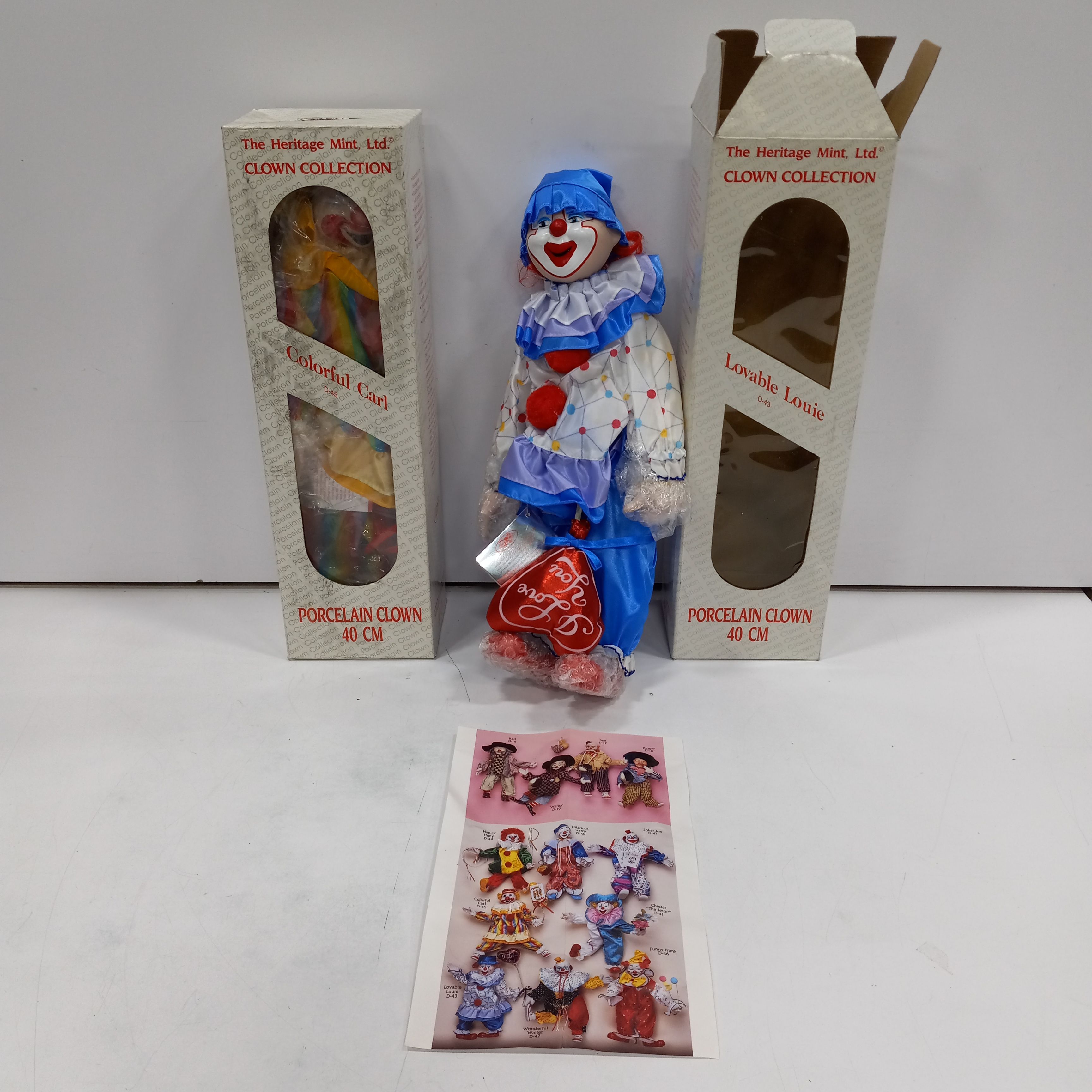 the heritage mint ltd collection clown