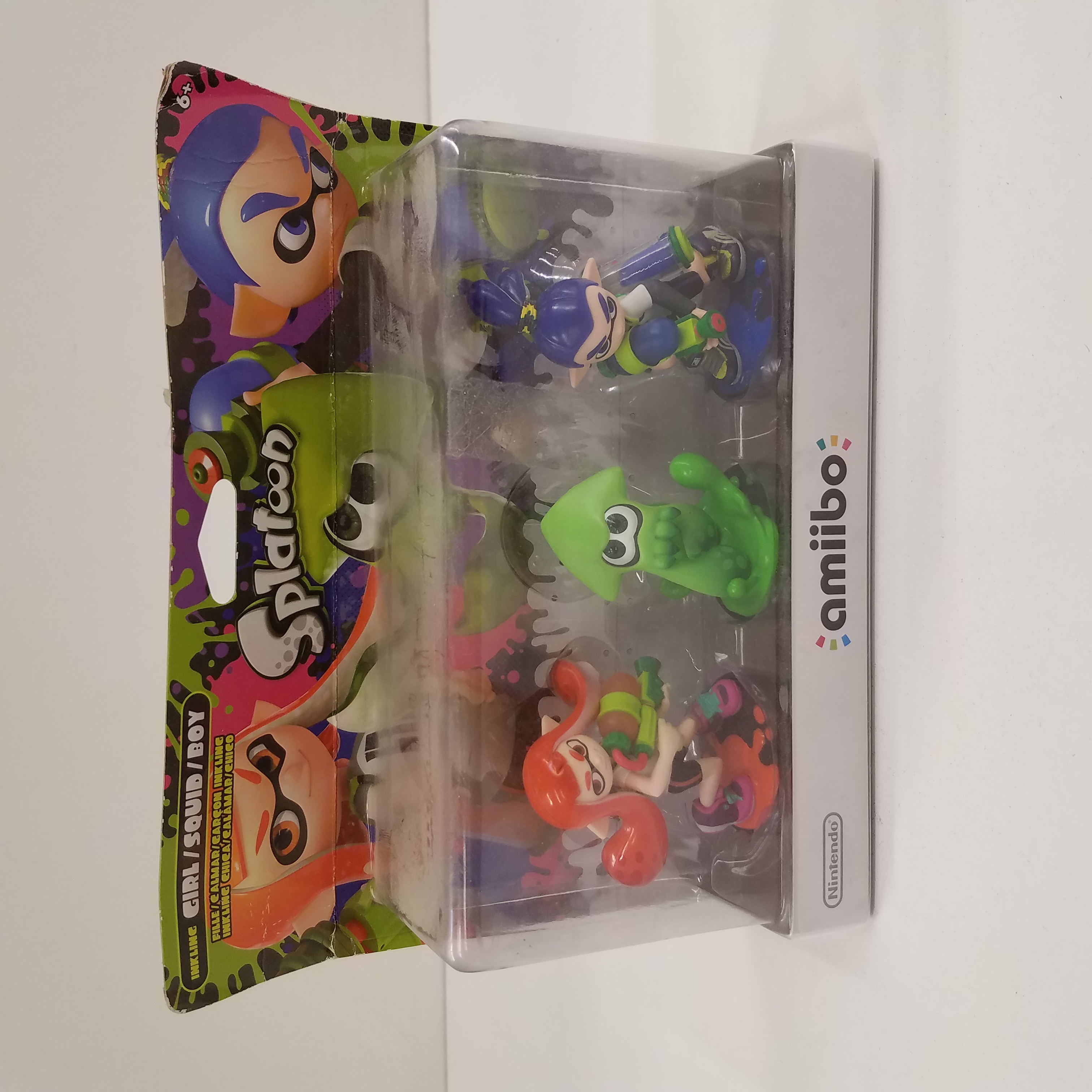 Buy the Nintendo Splatoon Amiibo 3 Pack (Sealed) | GoodwillFinds