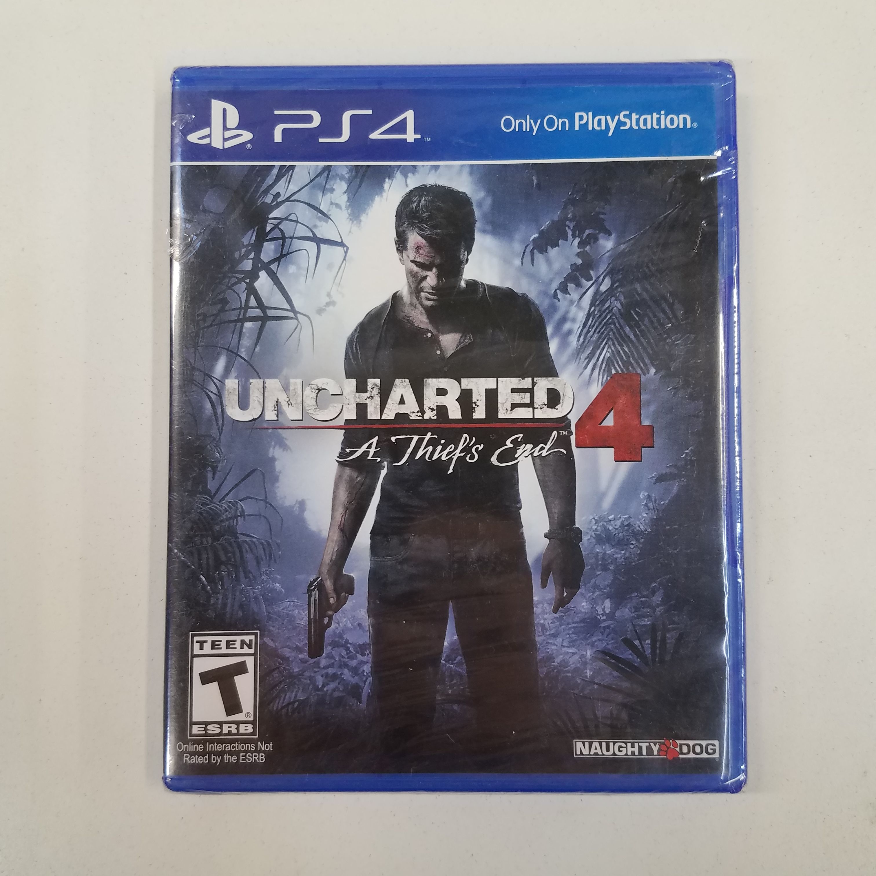 New Unopened UNCHARTED 4 A Thief's End PS4 PlayStation 4 Game with Box