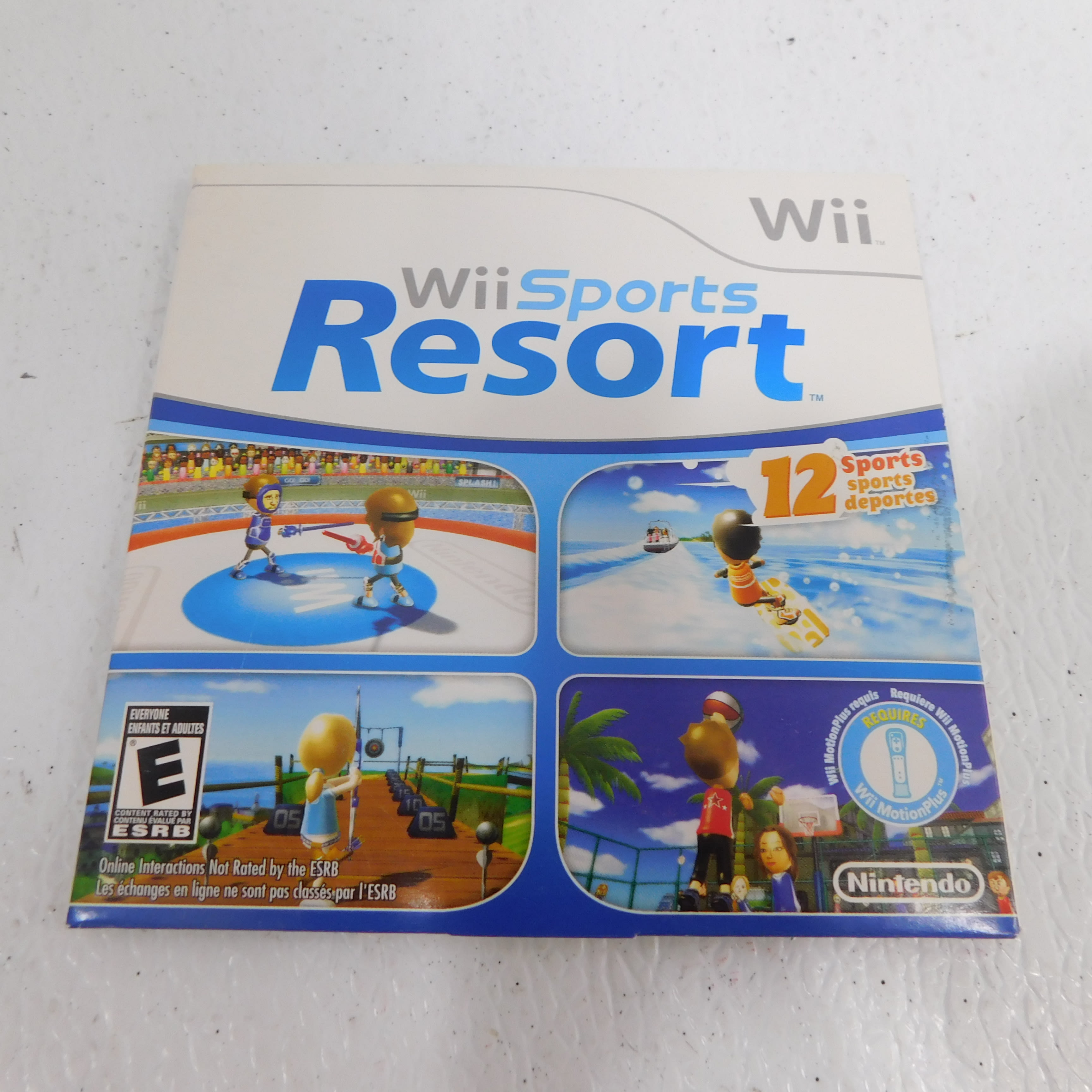 Buy the Wii Sports Resort Cardboard Sleeve Nintendo Wii No Manual ...