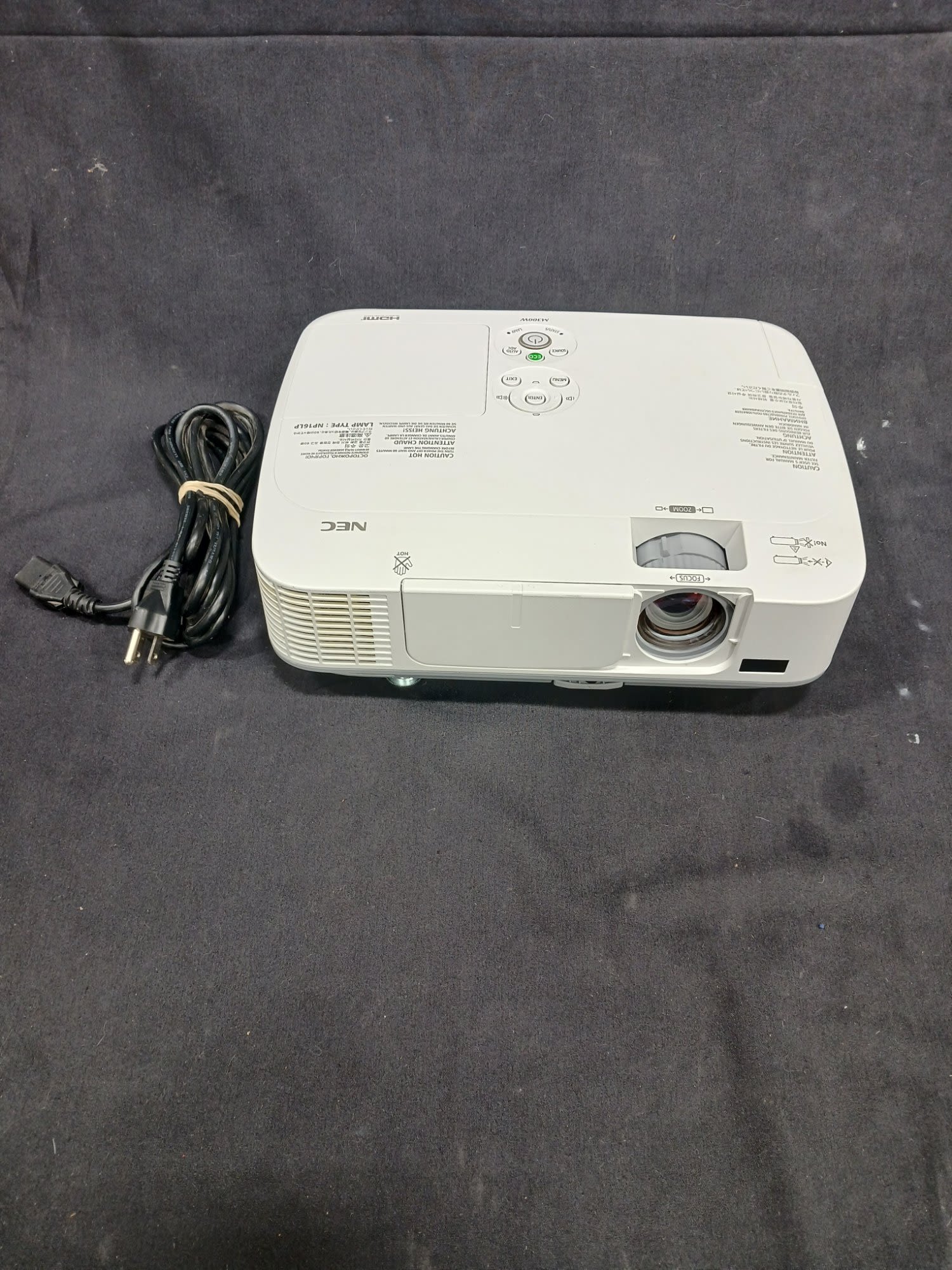 Buy NEC LCD Projector Model NP-M300W for USD 39.99 | GoodwillFinds
