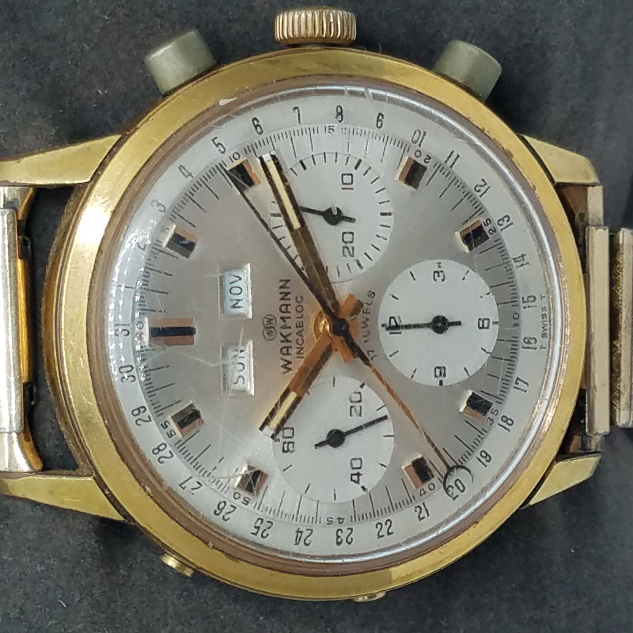 Wakmann chronograph outlet