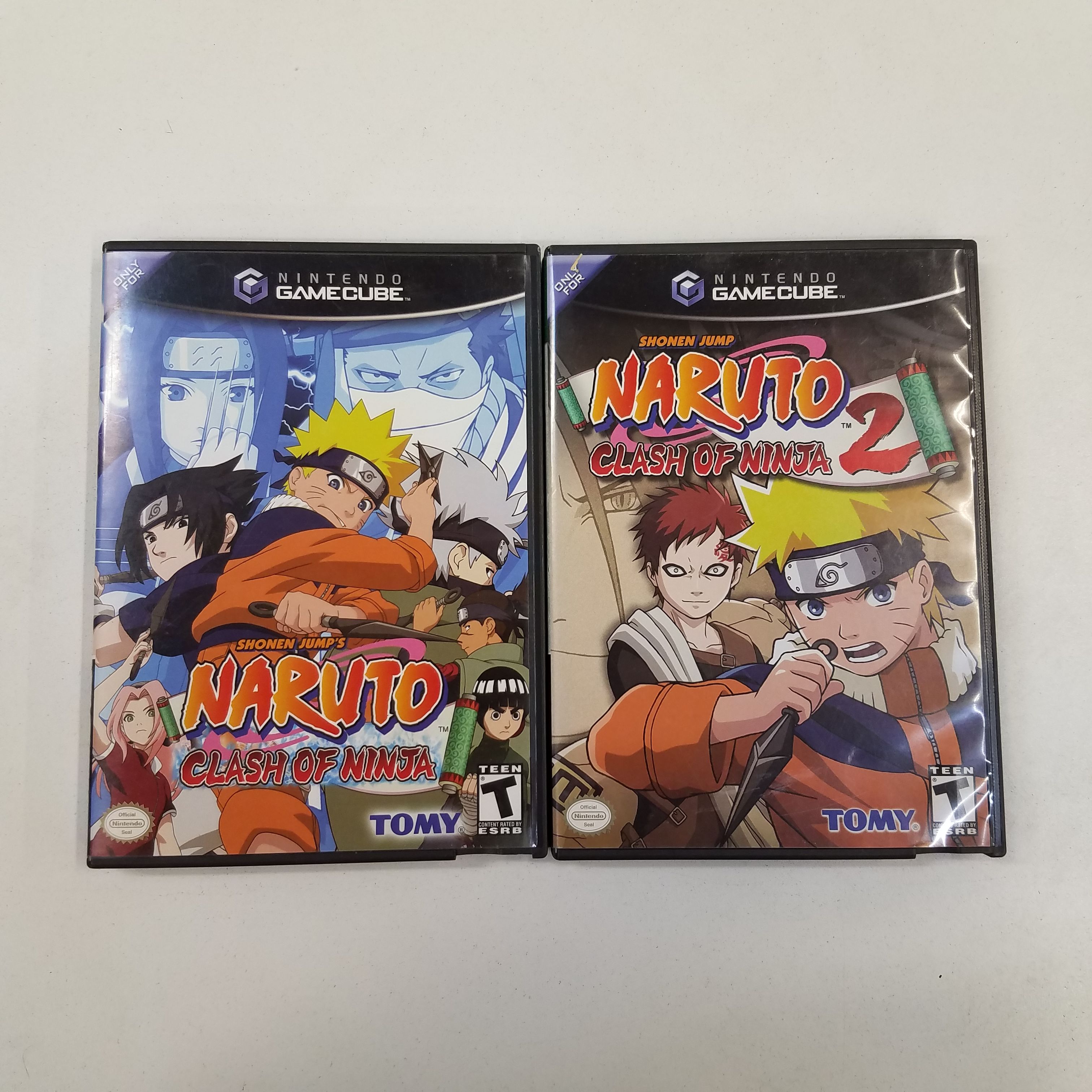 Buy the Naruto Clash of Ninja 1 & 2 - GameCube | GoodwillFinds