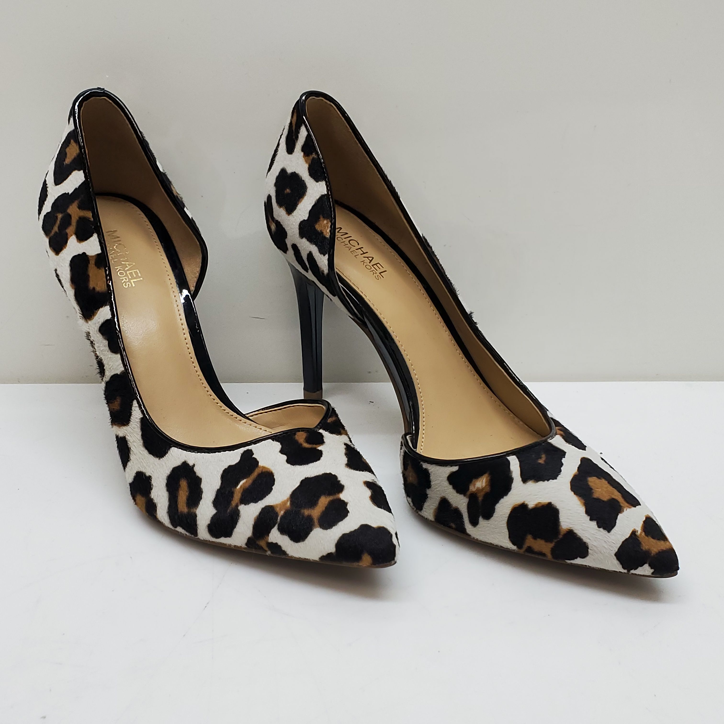 Buy the Michael Kors Ponyhair Animal Print Pumps Size 6M | GoodwillFinds