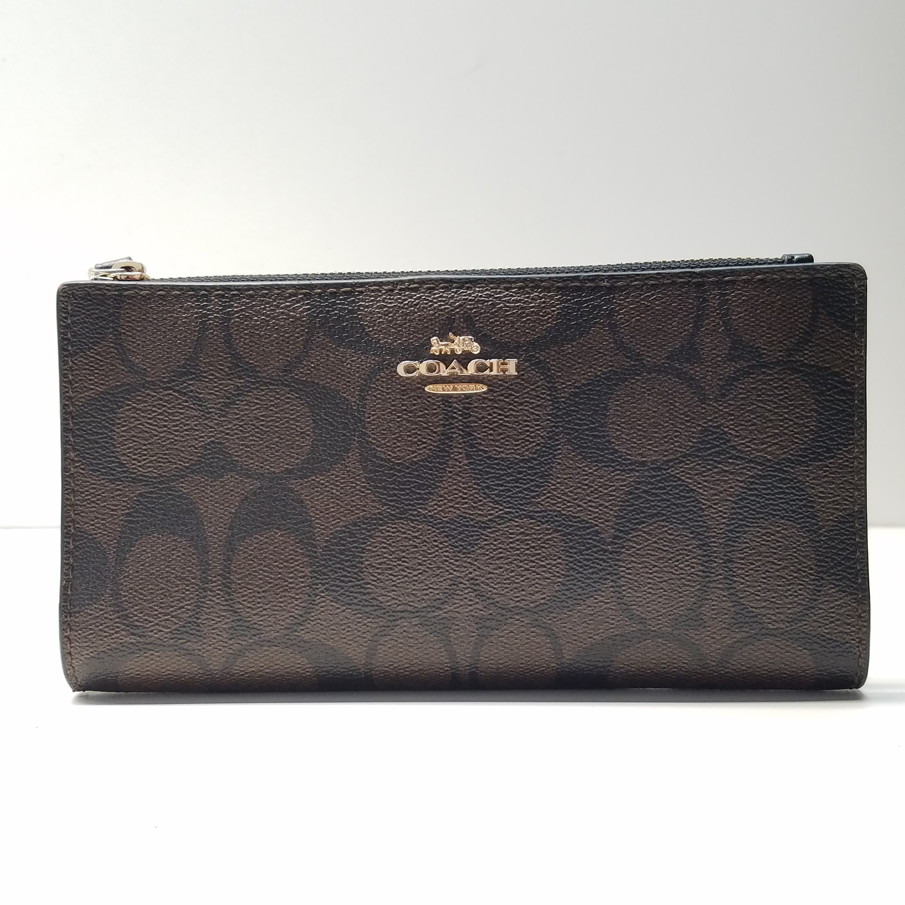 Buy the Coach Brown Leather Wallet | GoodwillFinds
