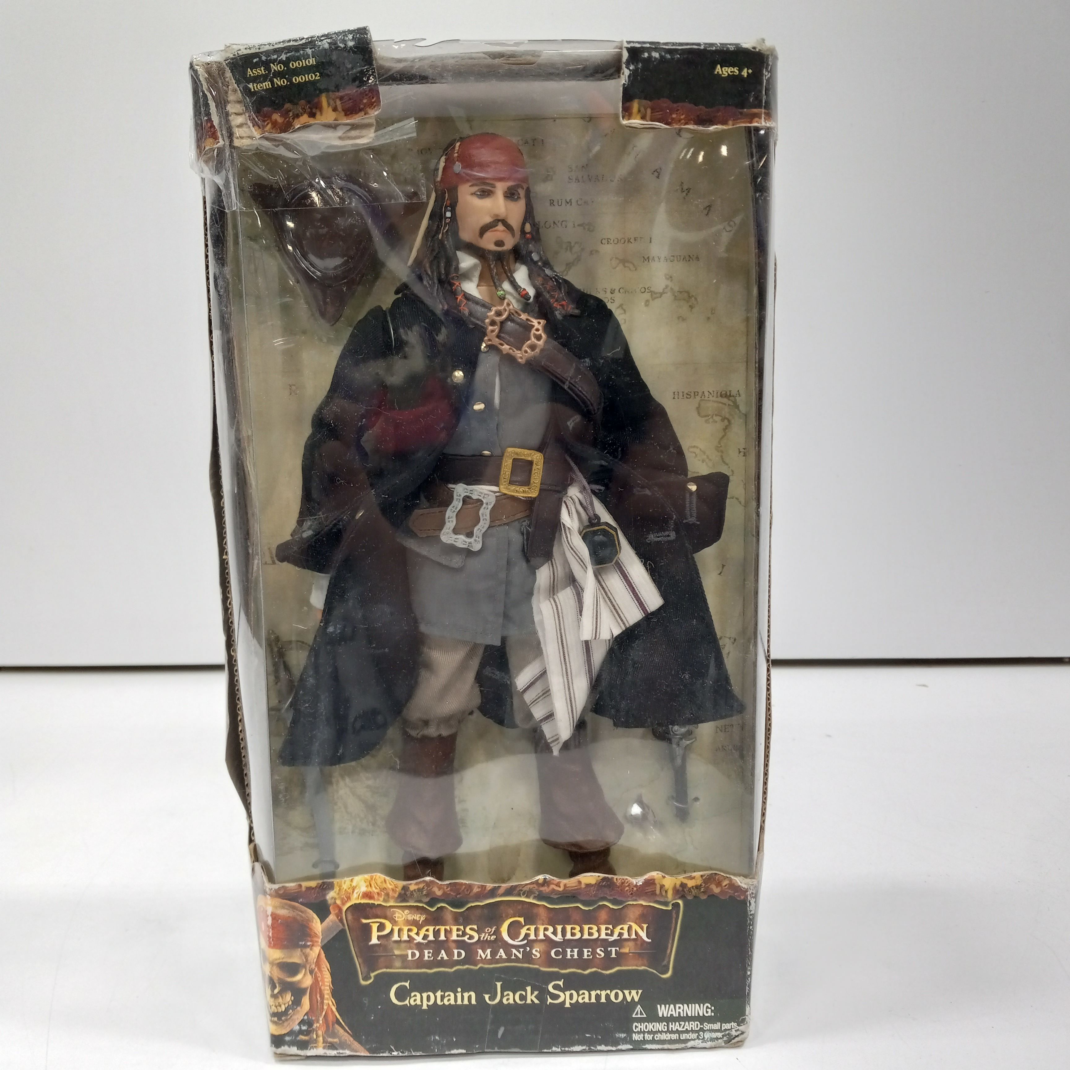 Buy the Vintage Zizzo Jack Sparrow Cation Figure w/Box | GoodwillFinds