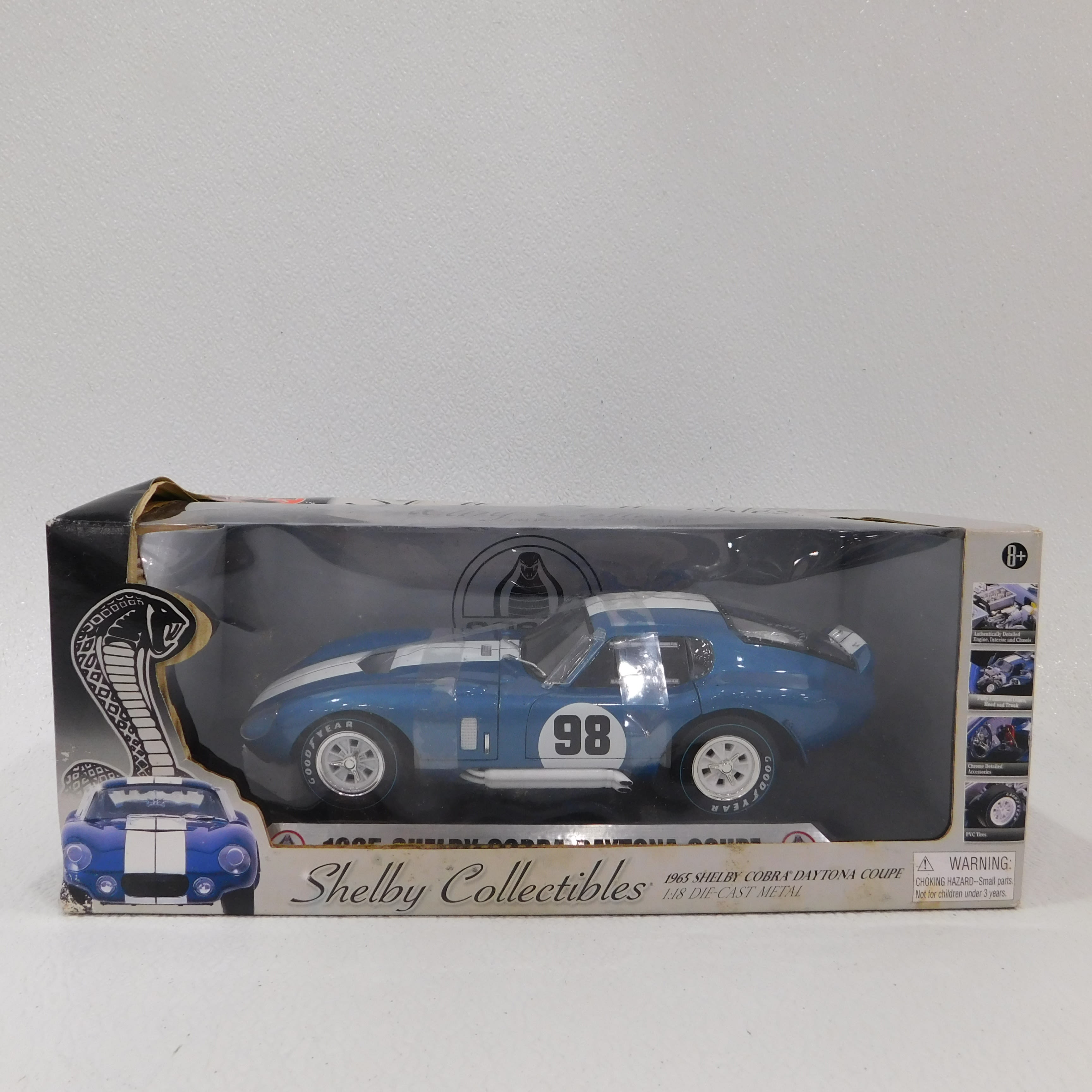 Buy the 1965 Shelby Cobra Daytona Coupe 1/18 Die Cast Replica IOB