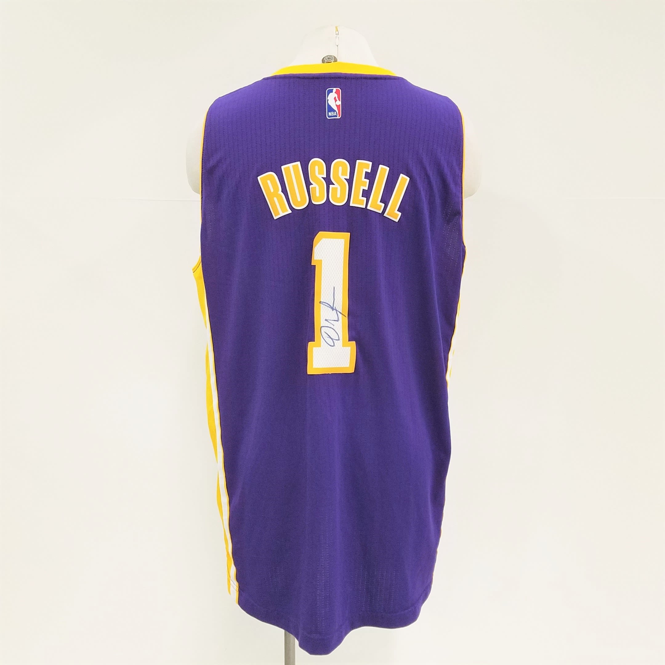 Adidas NBA Los Angeles Lakers D’Angelo Russell Basketball Jersey