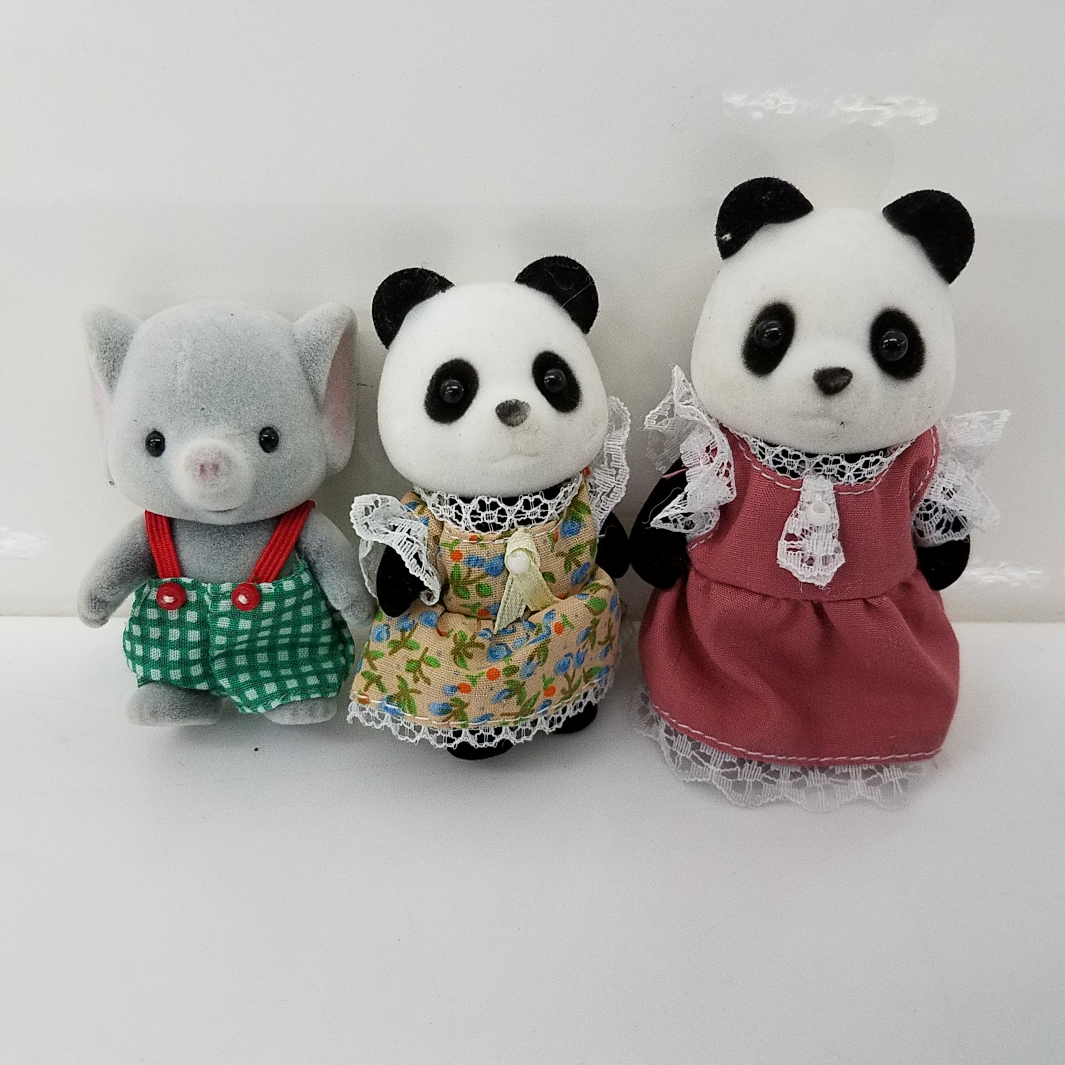 Buy the Wilder Panda Family and Elephant Calico Critters | GoodwillFinds