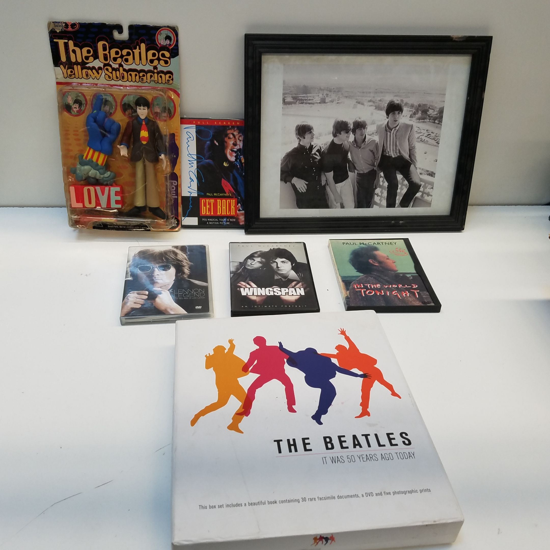 Buy the Lot of Assorted Collectibles By The Beatles, Lennon +