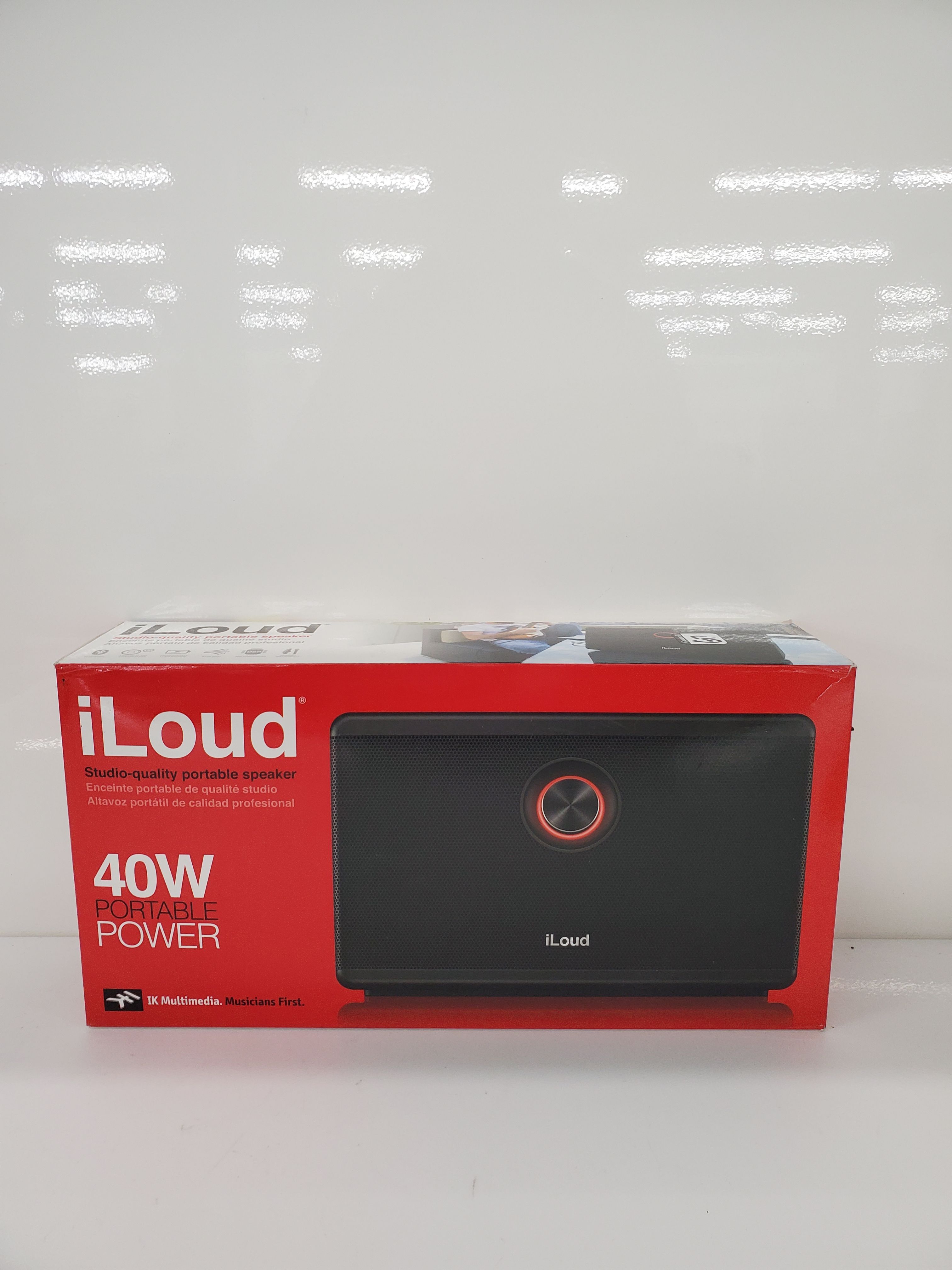 Buy iLoud Bluetooth Portable Speaker 40w Untested for USD 199.99 |  GoodwillFinds