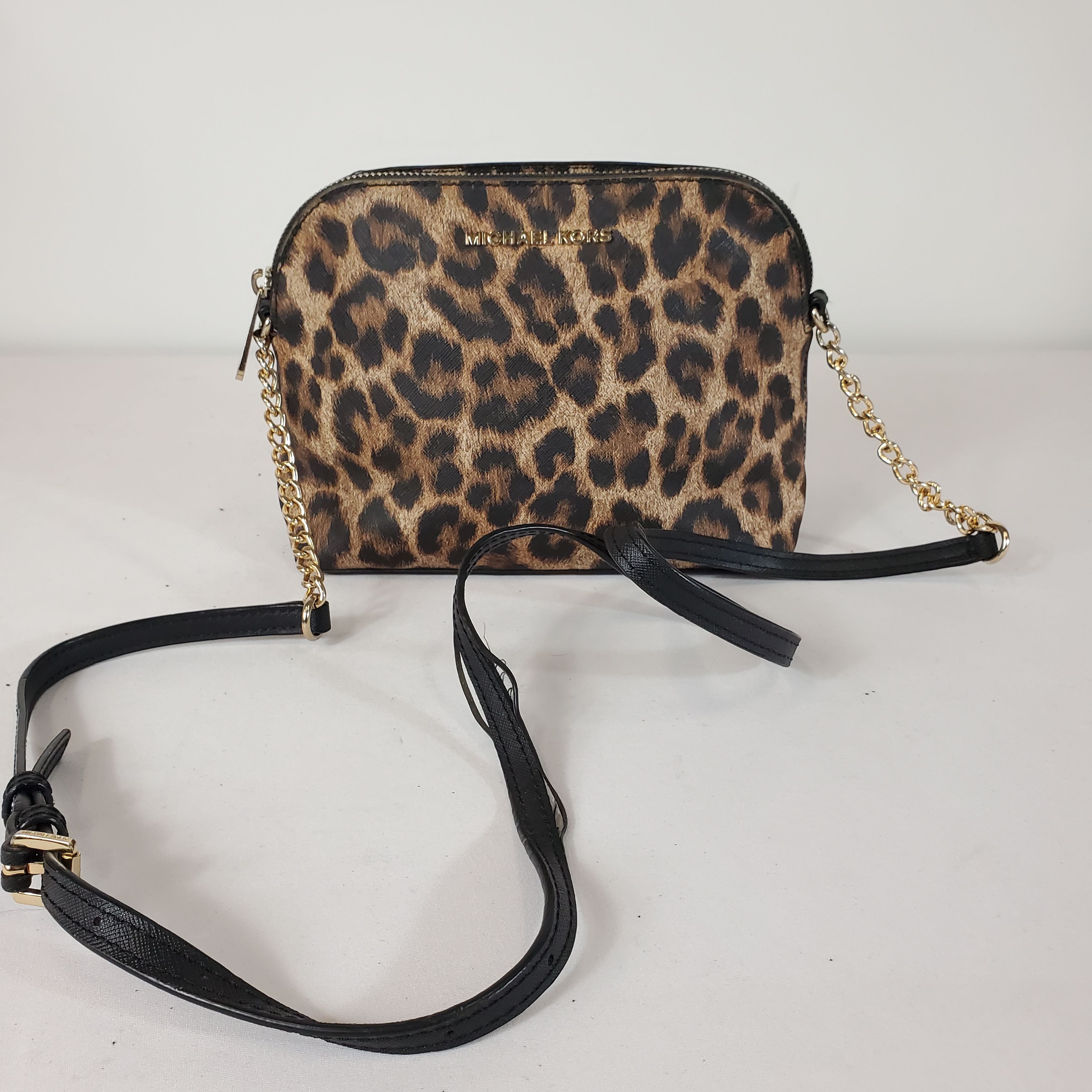 Michael kors animal print on sale crossbody