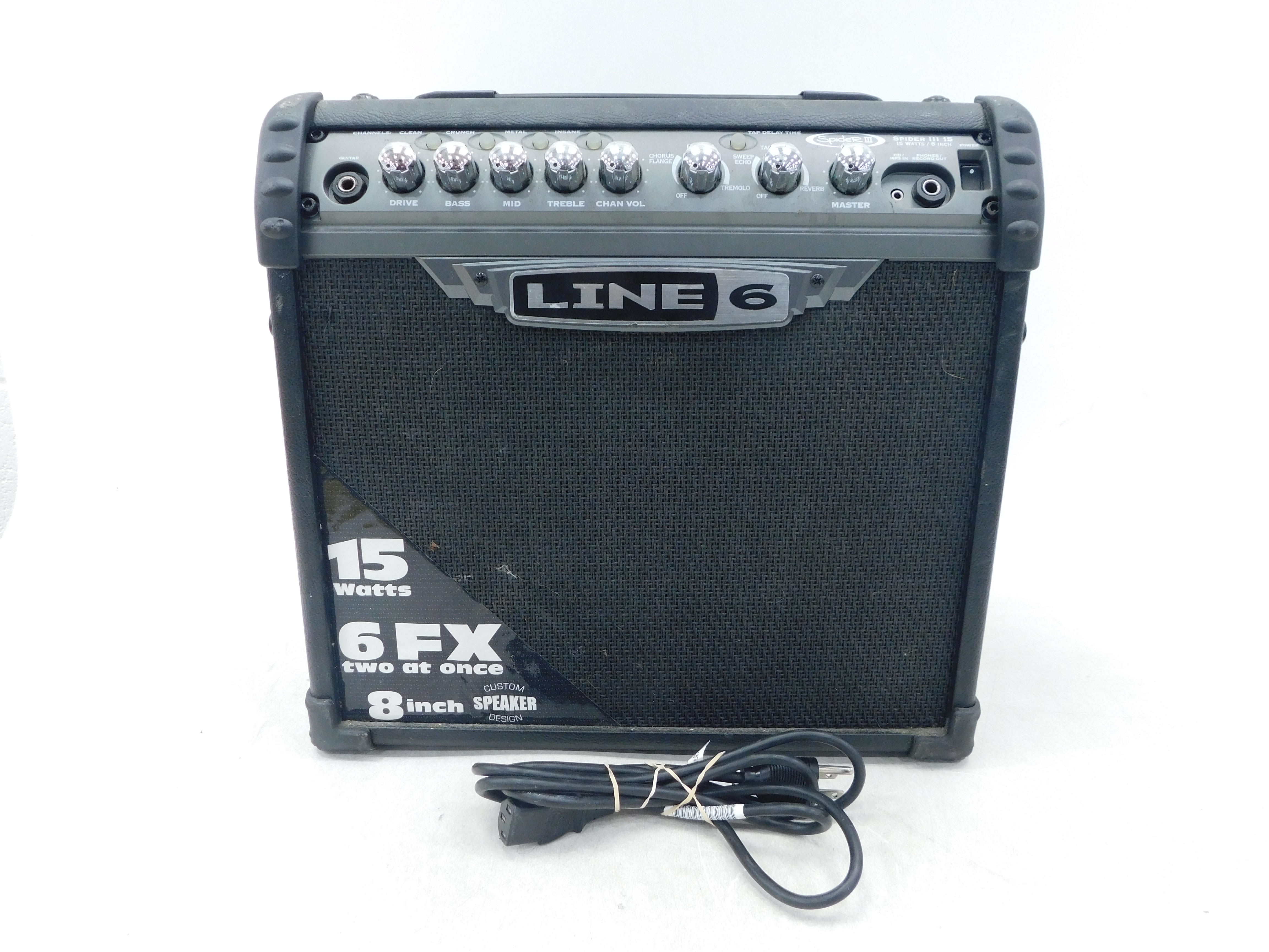 Buy the Line 6 Brand Spider III 15 Model Electric Guitar Amplifier