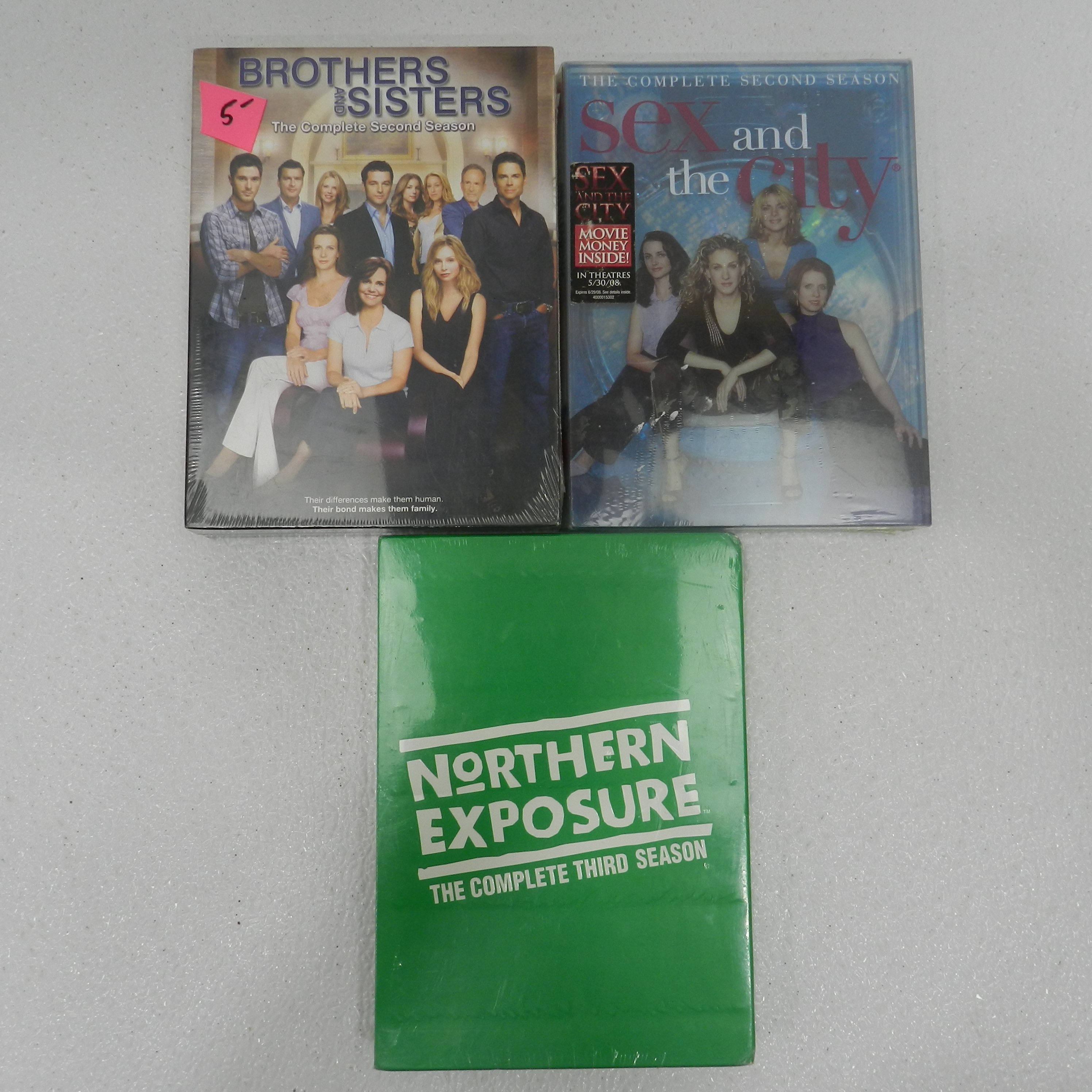 Buy DVD Bundle Brothers & Sisters Second Season, Sex and the City Season 2,  Northern Exposure 3rd Season for USD 9.99 | GoodwillFinds