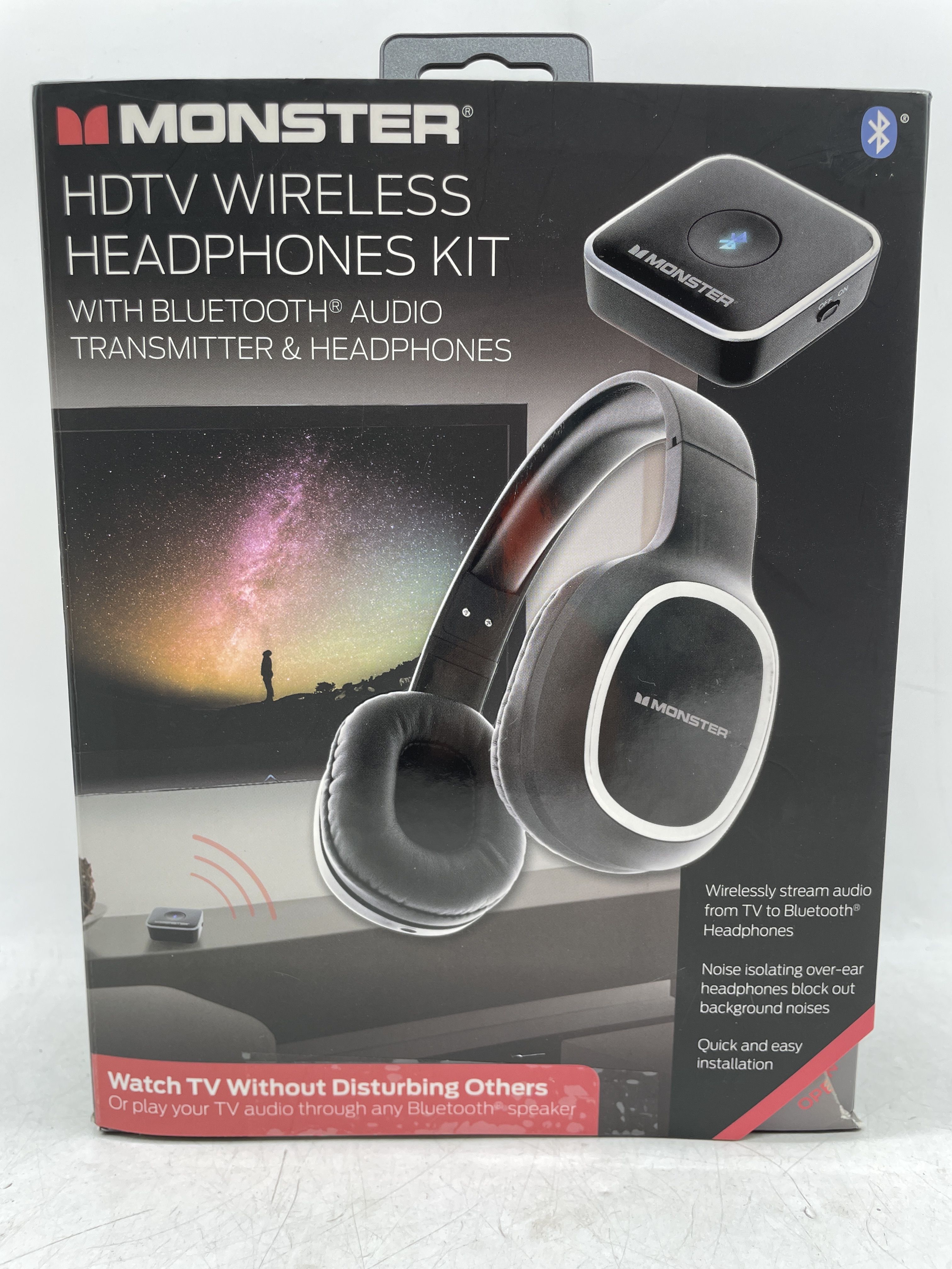 Buy the HDTV Wireless Over Ear Headphones Kit With Bluetooth