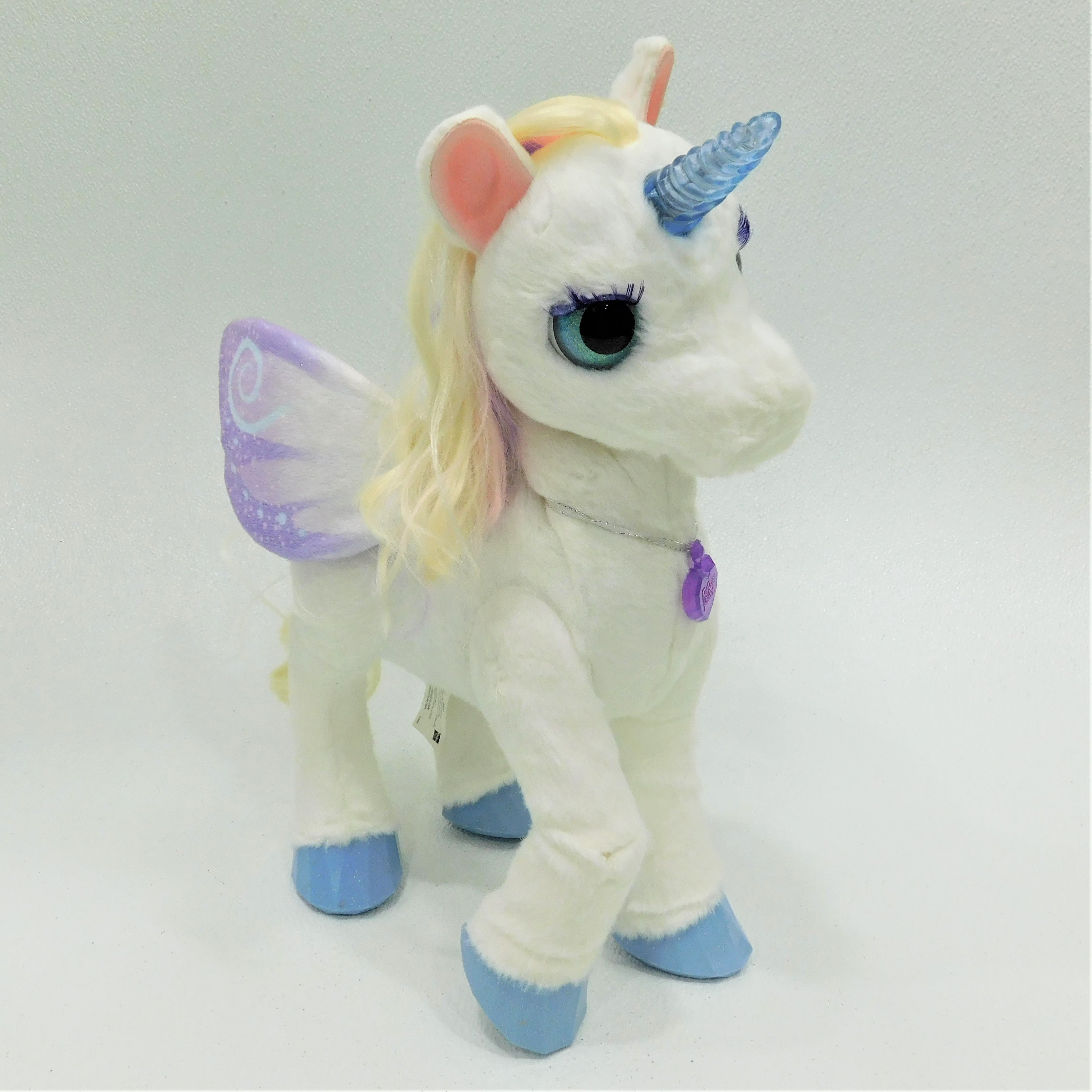 Buy the Hasbro FurReal Friends StarLily Magical Unicorn Interactive Pet ...