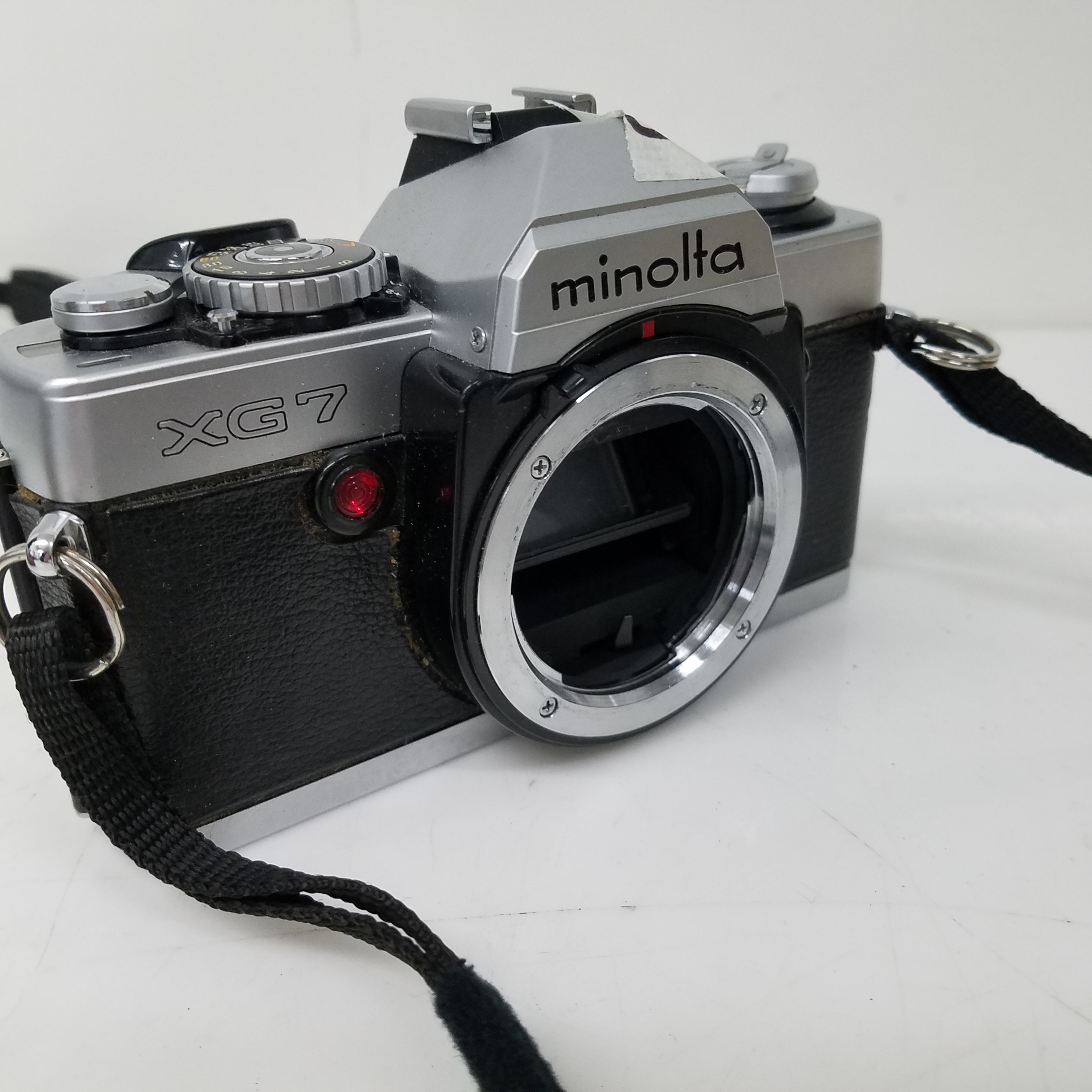 Buy the MINOLTA XG7 CAMERA BODY AND STRAP ONLY-SOLD AS IS | GoodwillFinds