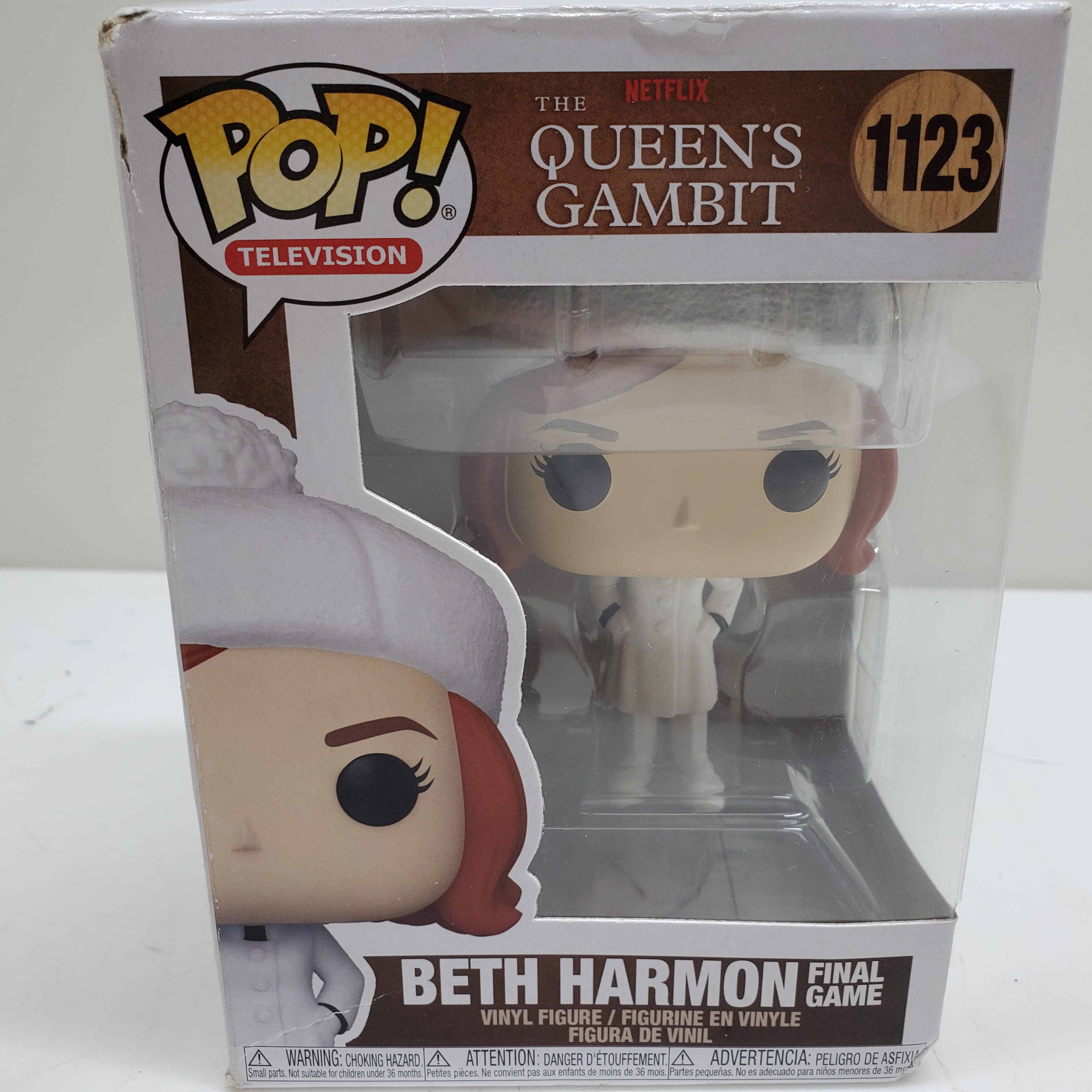 Funko Pop Beth Harmon Final Game #1123 - Queen Gambit - O Gambito