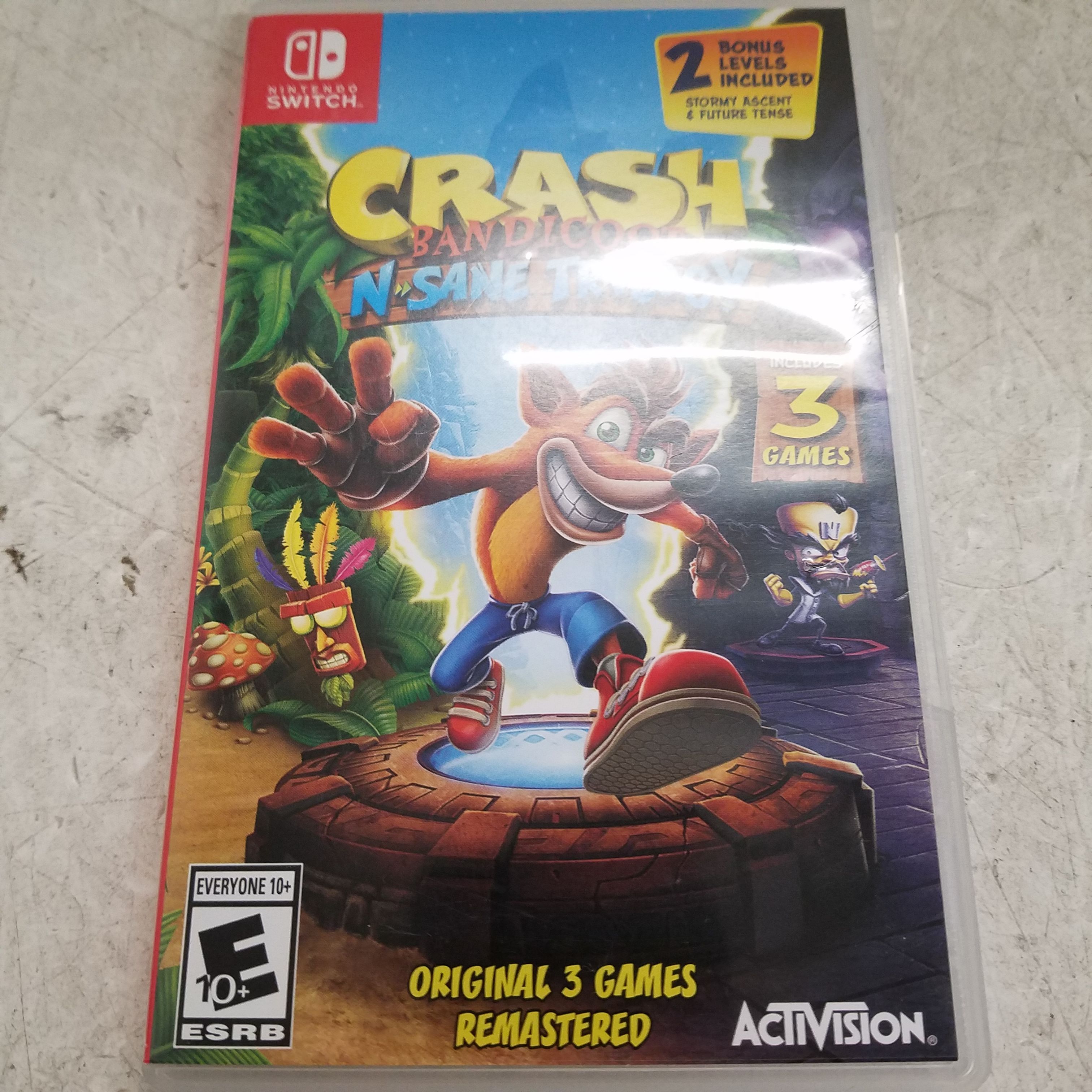  Crash Bandicoot N. Sane Trilogy - Nintendo Switch Standard  Edition : Activision Inc: Video Games