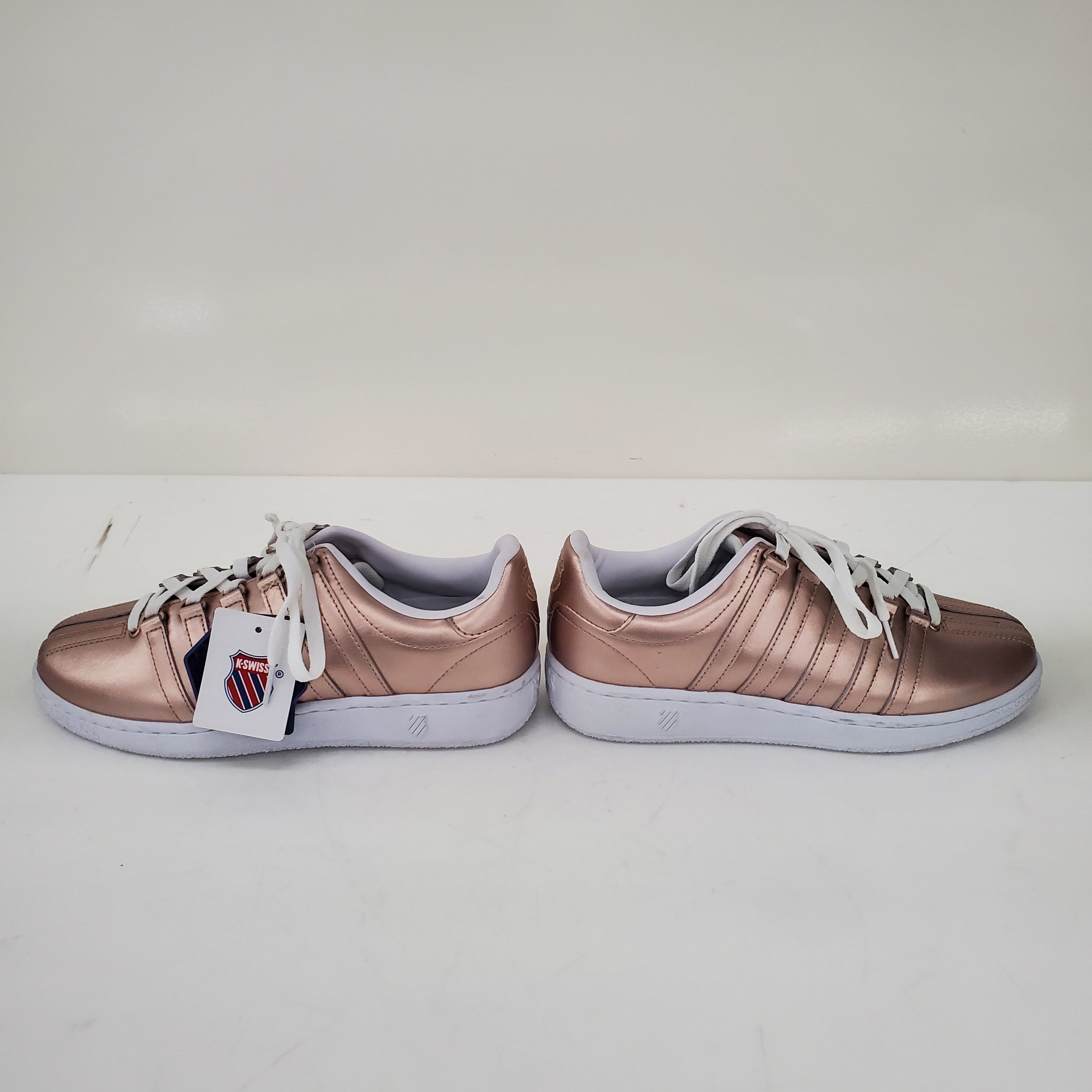 K swiss store rose gold sneakers