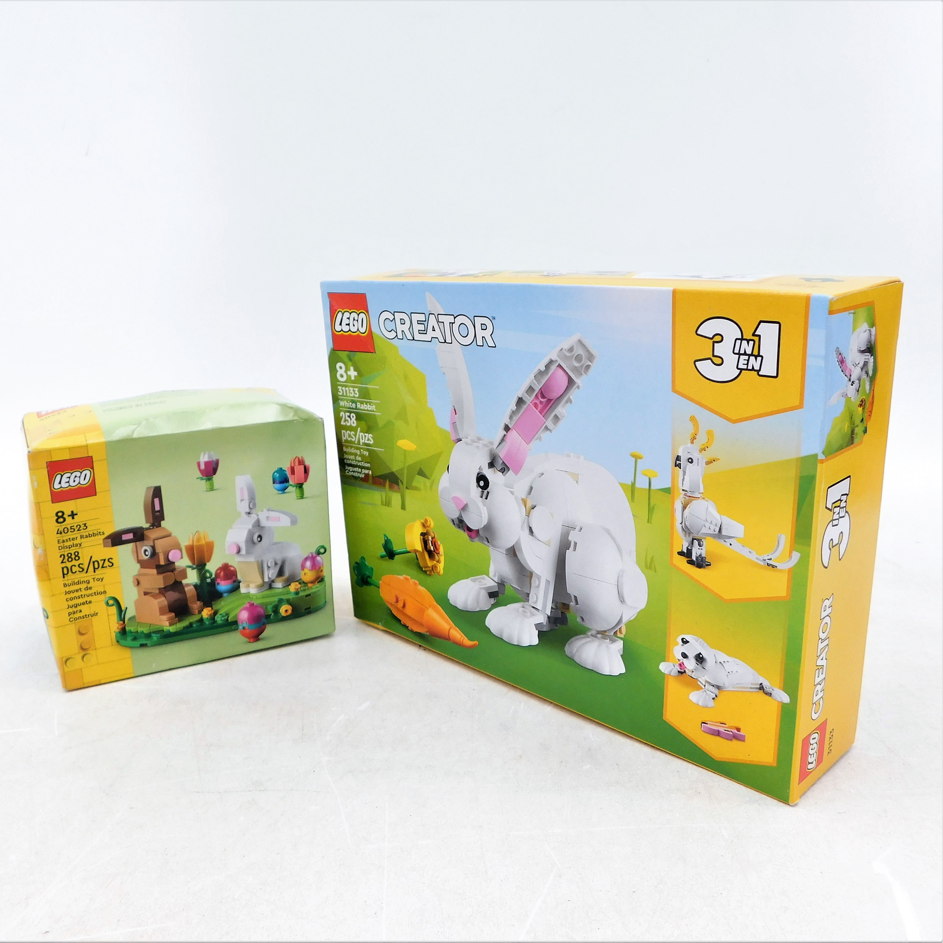 Buy the LEGO Seasonal Sealed Sets 31133 White Rabbit & 40523