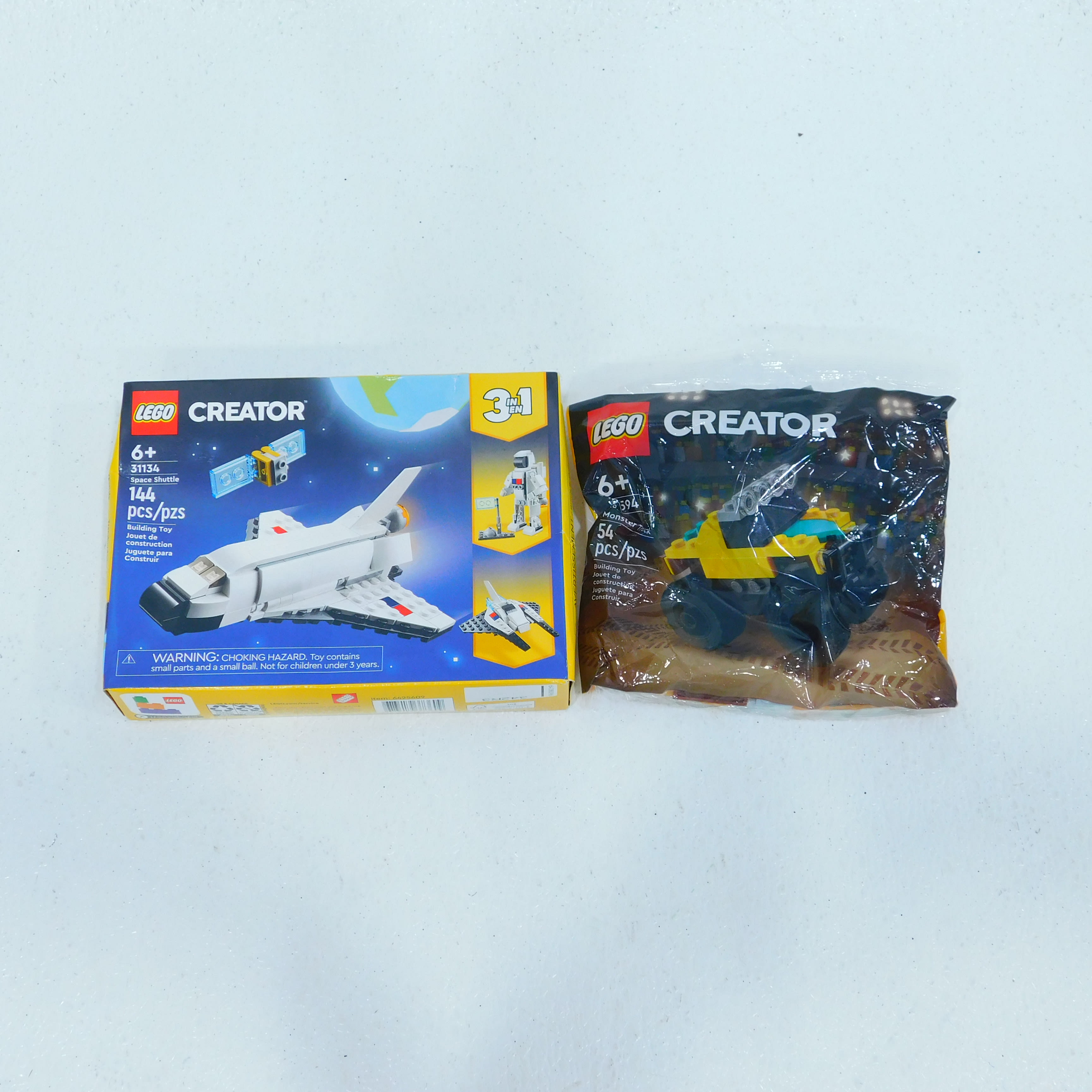 Lego space best sale shuttle truck