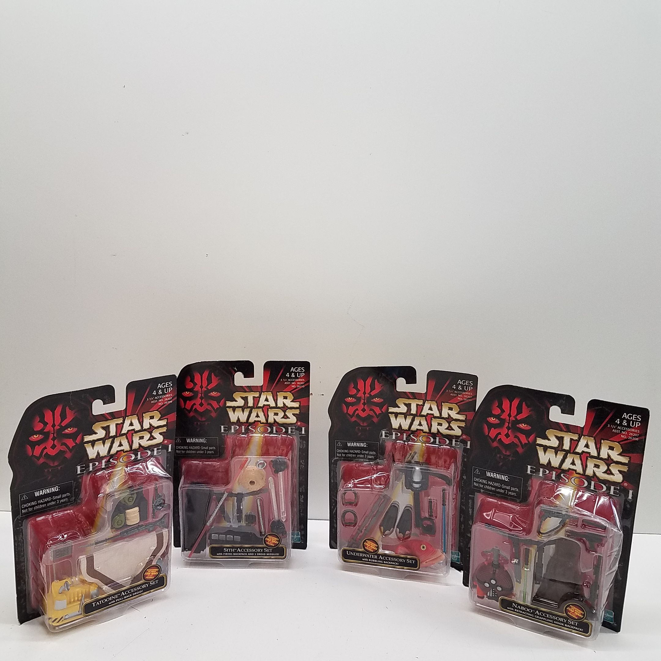 Naboo Accessory Set Grappling hook bag pack star wars EP 1 Hasbro
