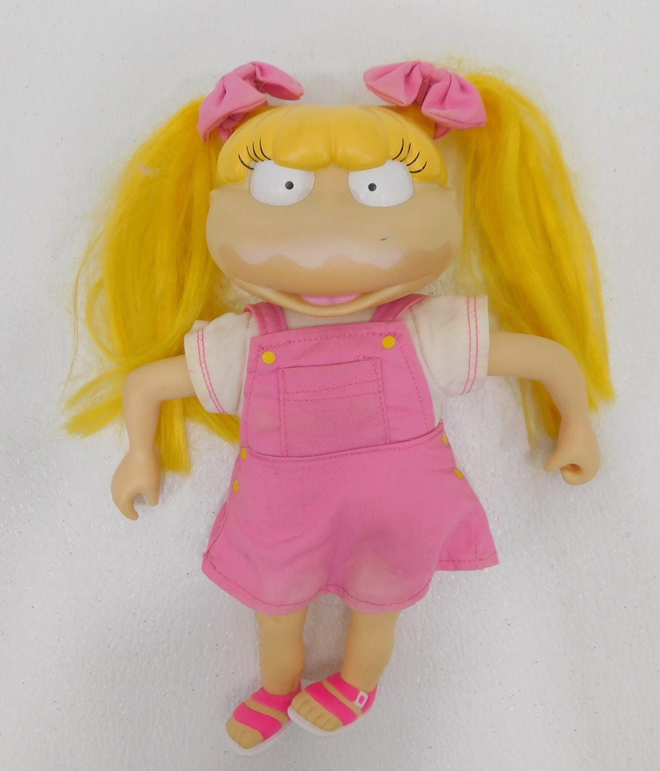 Buy the 1998 Rugrats Milk & Munchies Angelica Doll Viacom | GoodwillFinds