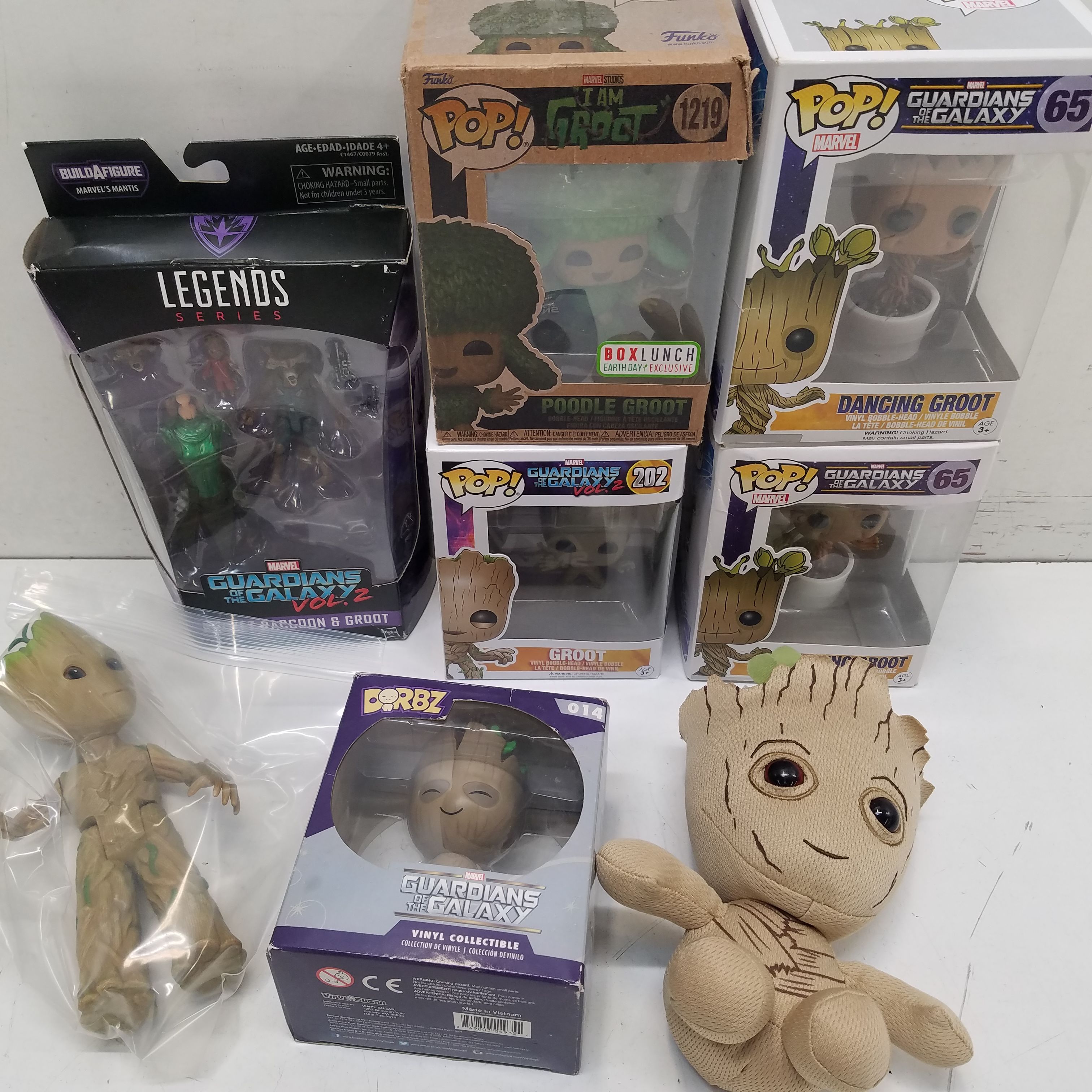 Funko Mystery Mini Marvel: Guardians Of the Galaxy - Groot - 12pc PDQ -  Groot Shorts - Collectable Vinyl Figure - Gift Idea - Official Merchandise  