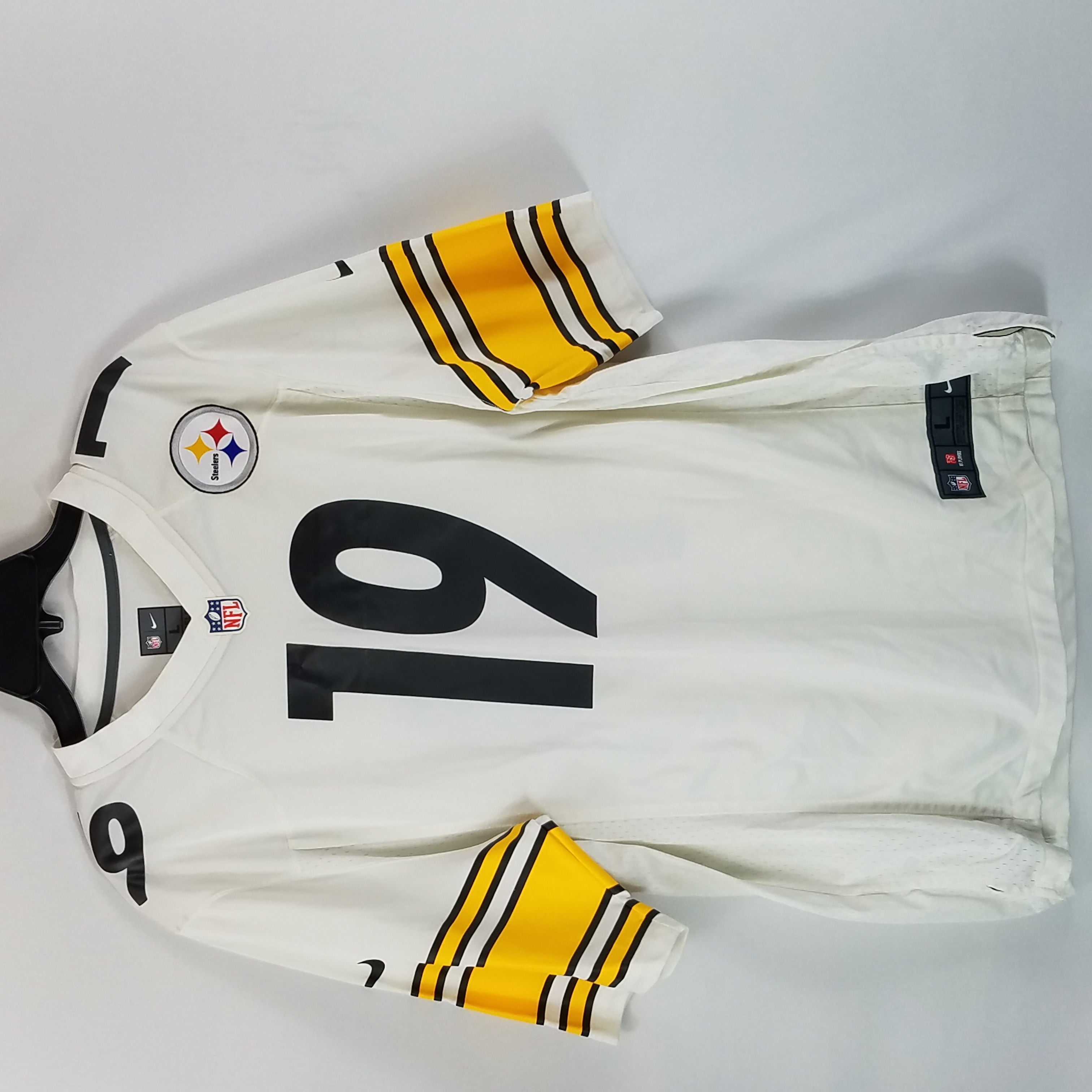 JuJu Smith-Schuster #19 Men's Nike Limited 100 Year Home Jersey