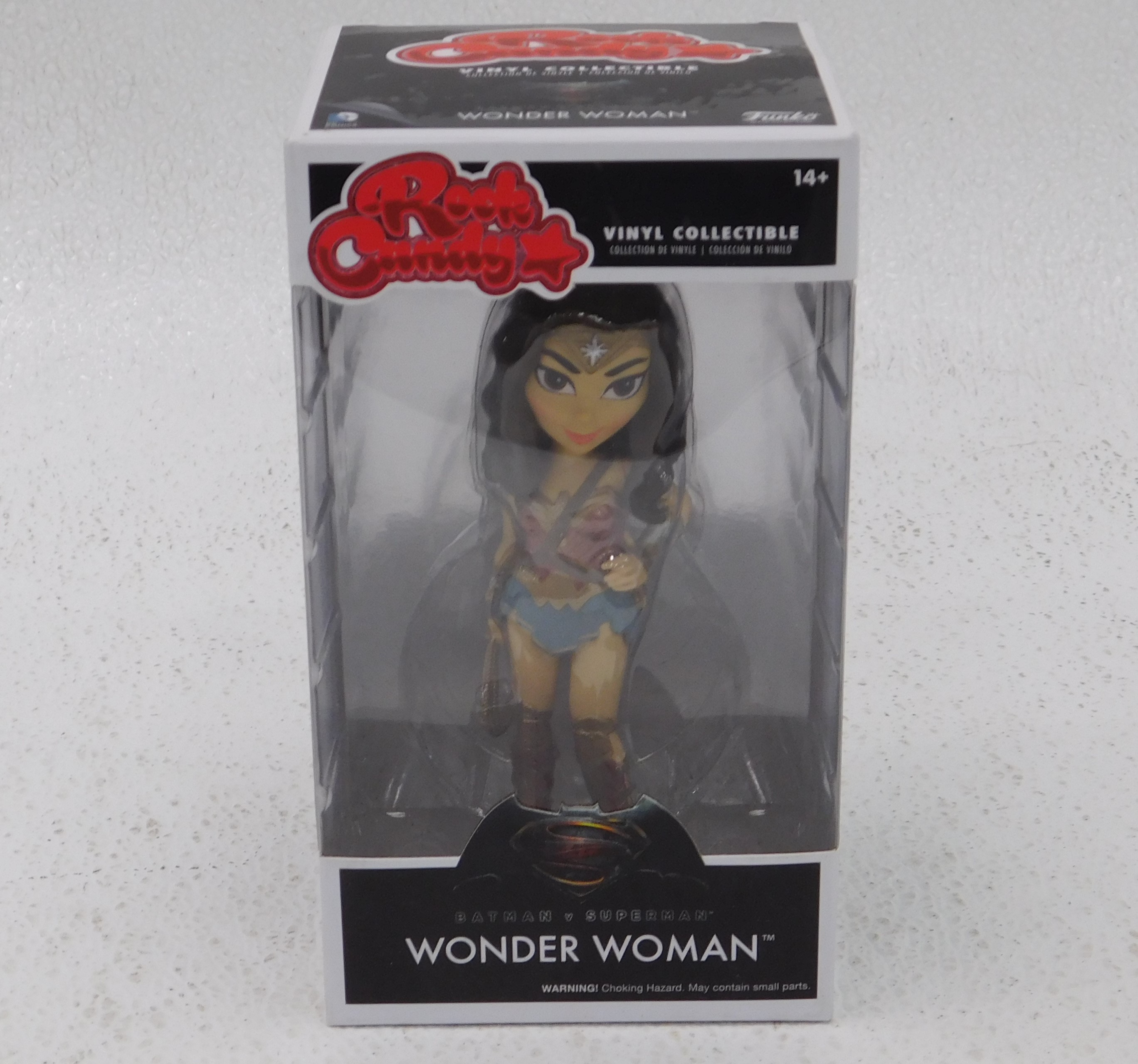 Buy the Funko Rock Candy Vinyl Collectables Super Girl & Wonder Woman Batman  Vs Superman | GoodwillFinds