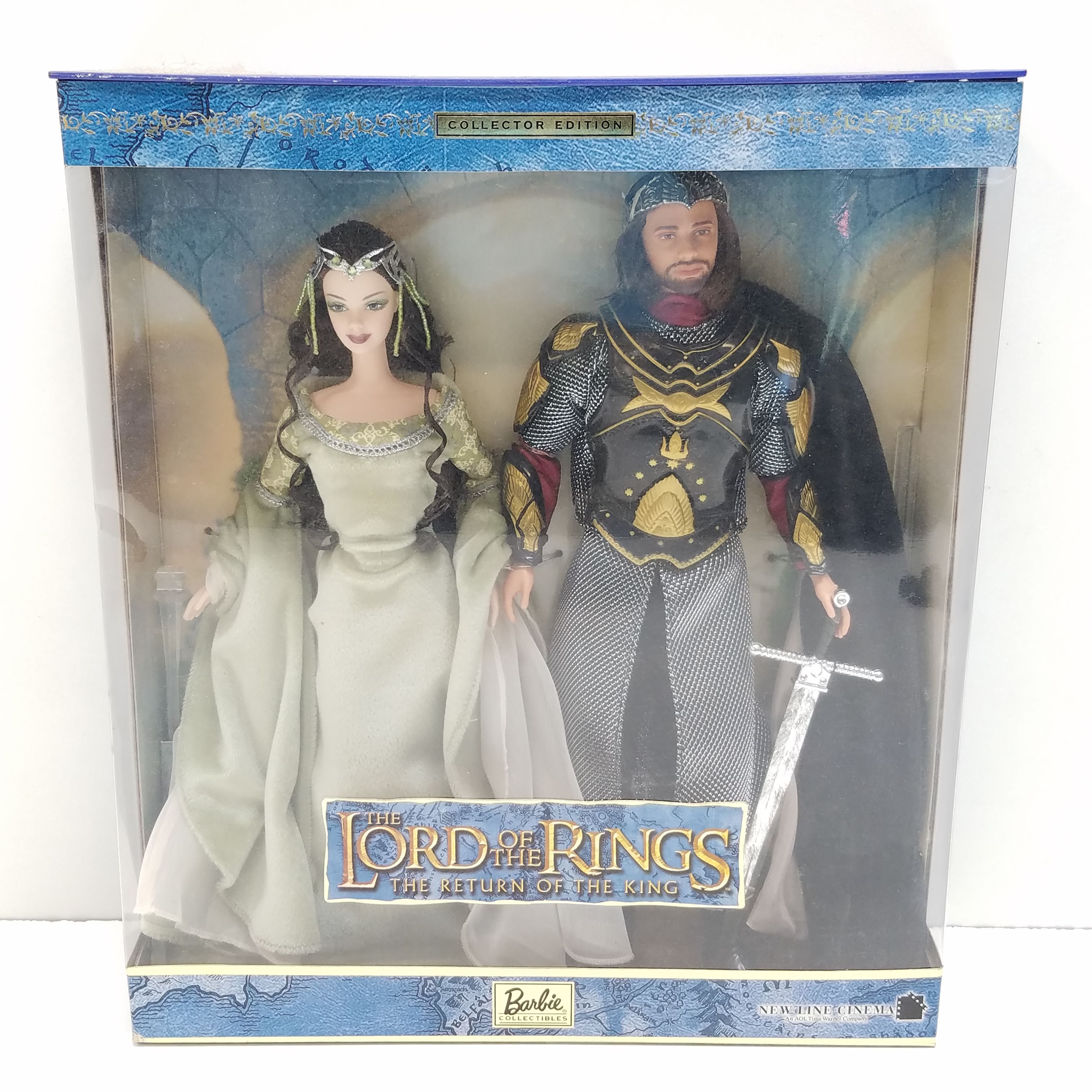 メール便不可】 その他 Barbie Aragorn and Arwen as Ken and Rings