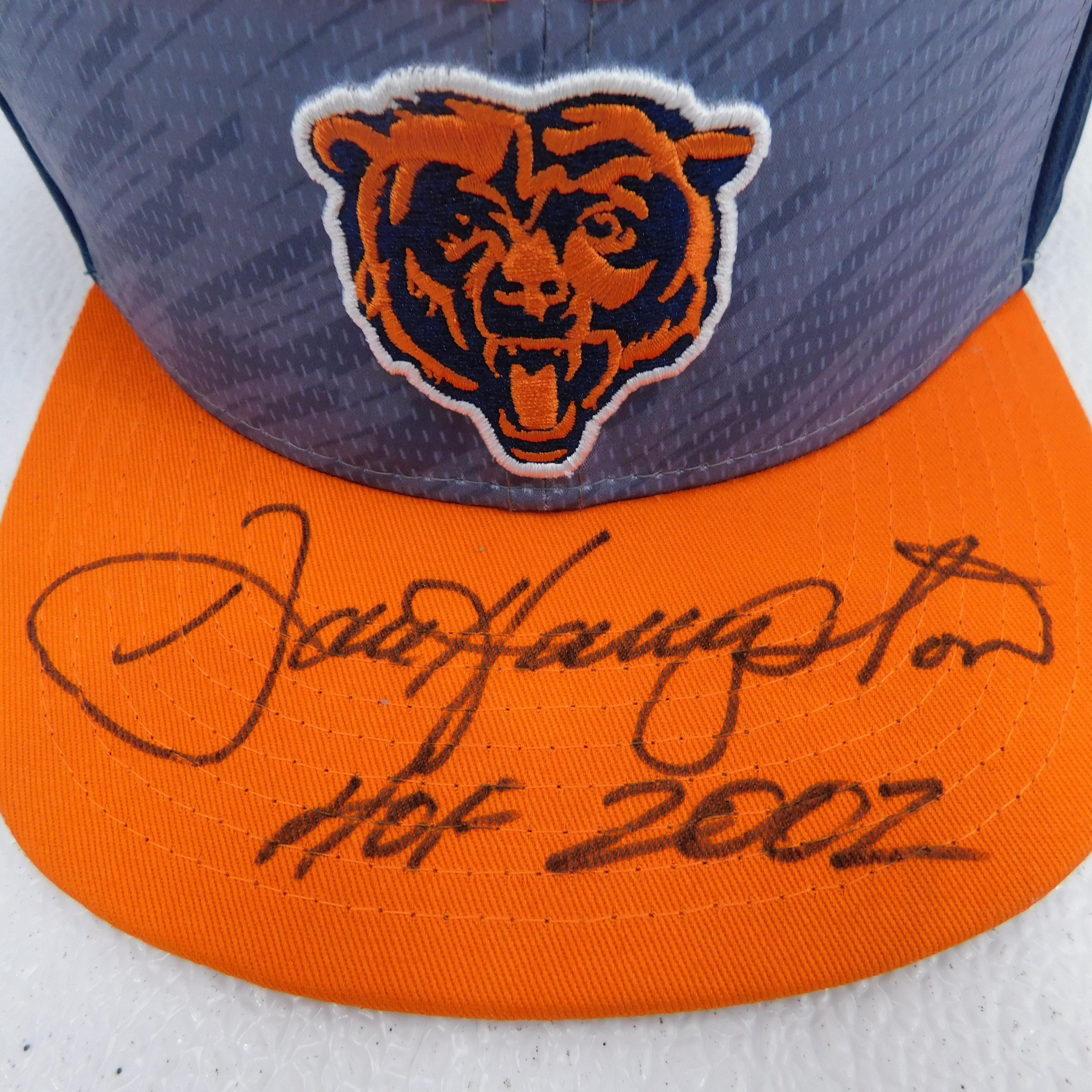 Buy the HoF Dan Hampton Signed Hat Chicago Bears