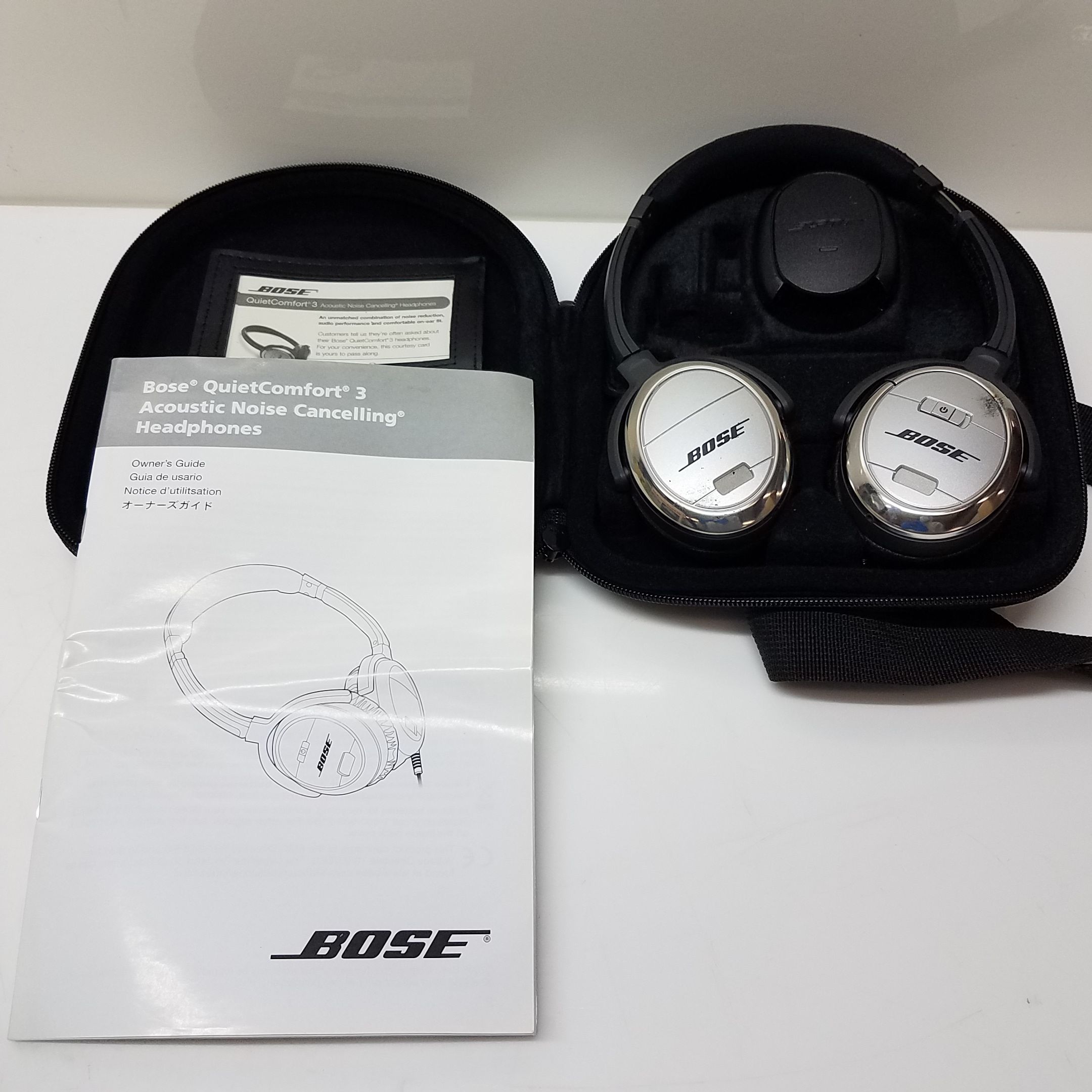 Bose quietcomfort 3 headphones hot sale