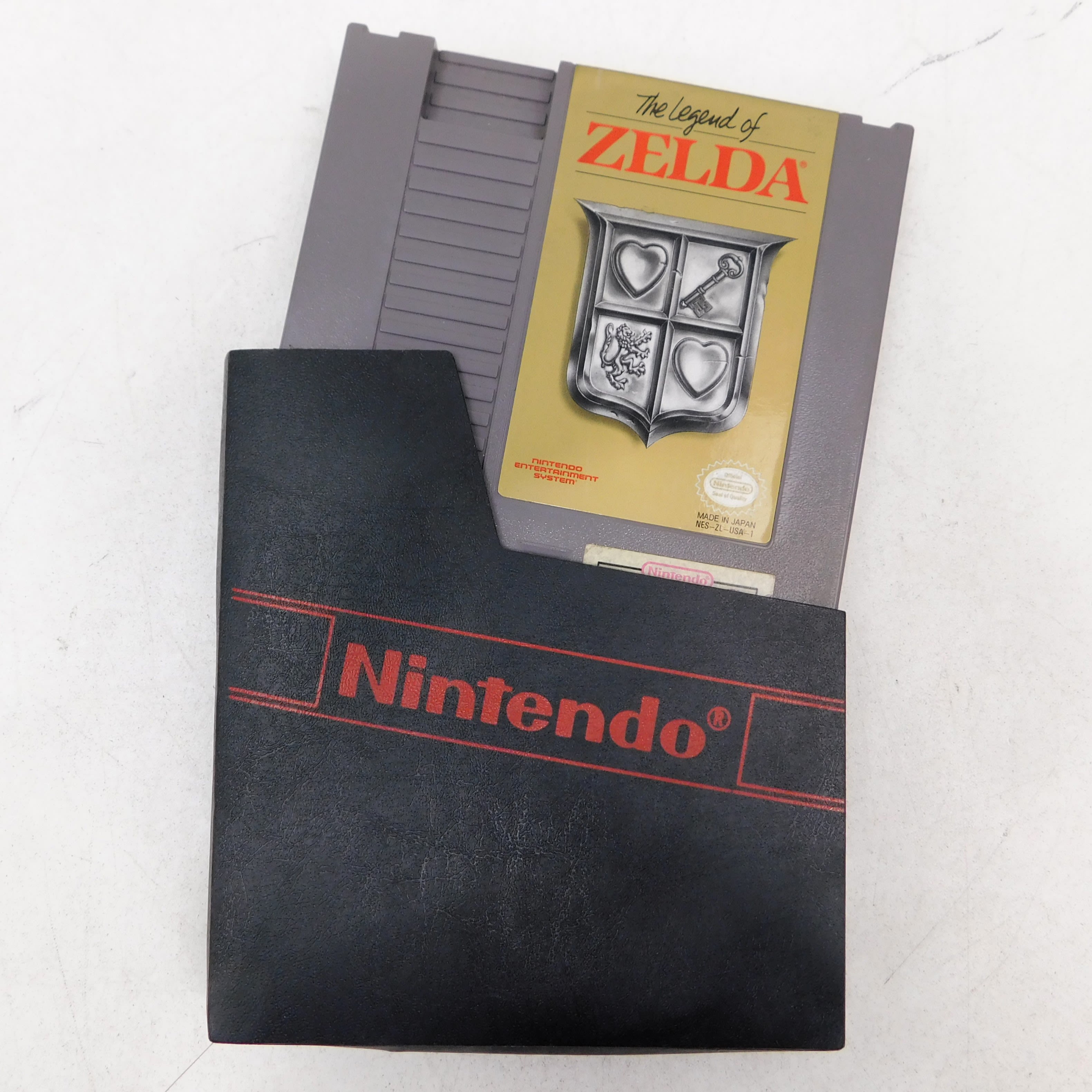 Buy the The Legend of Zelda Gray Cart Nintendo NES Loose | GoodwillFinds