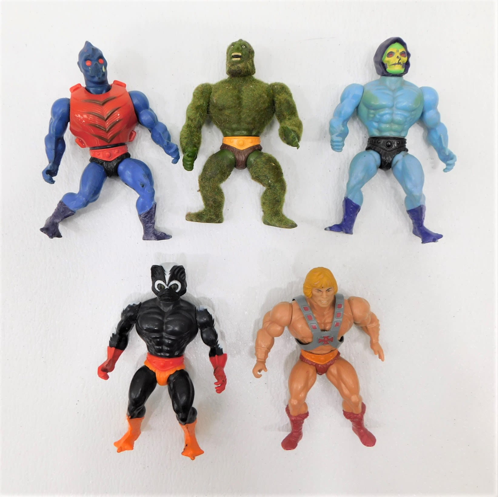 Buy the VTG 1980s Masters Of The Universe MOTU He-Man Action Figures ...