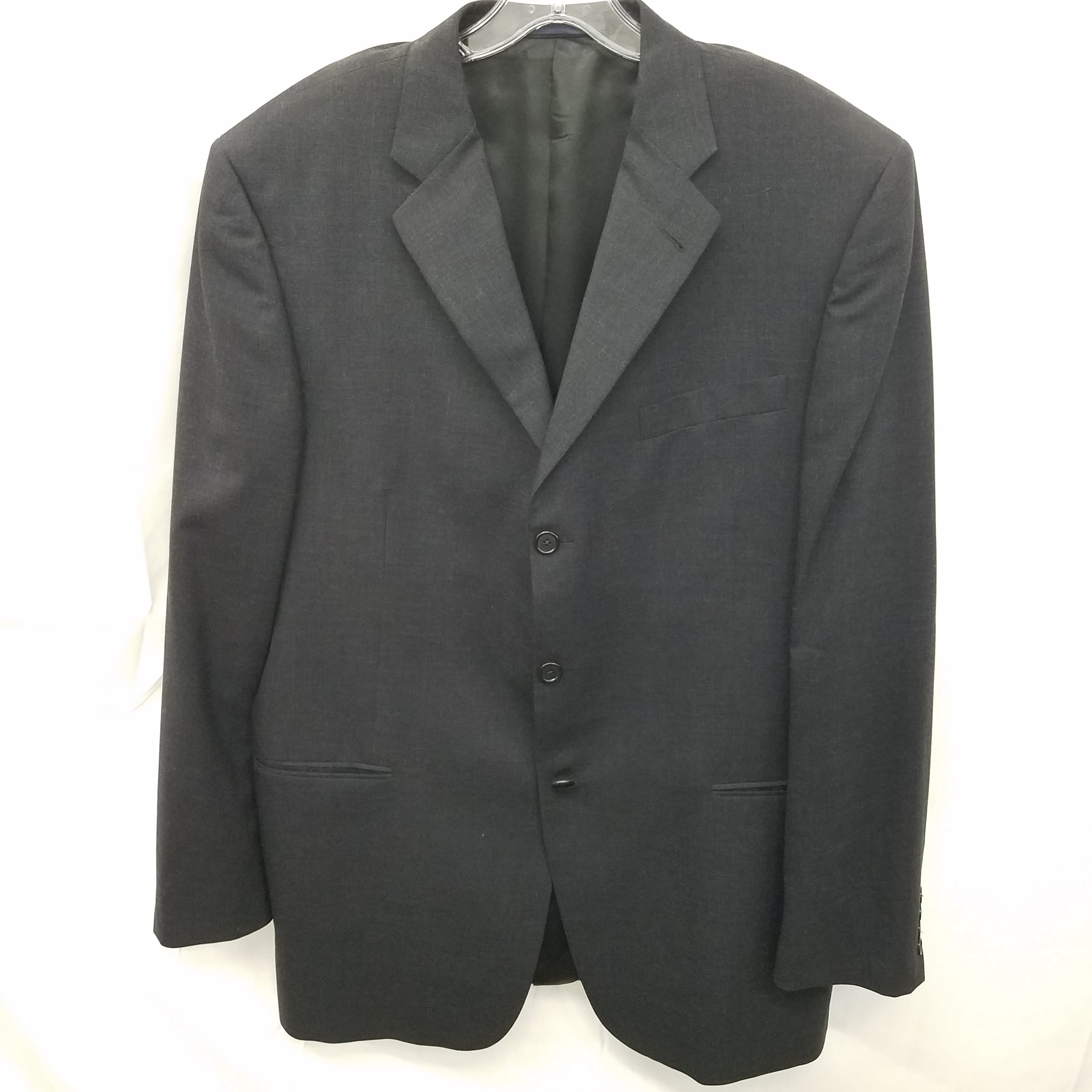 Buy the Burberry London Black Wool Men's Suit Jacket | GoodwillFinds