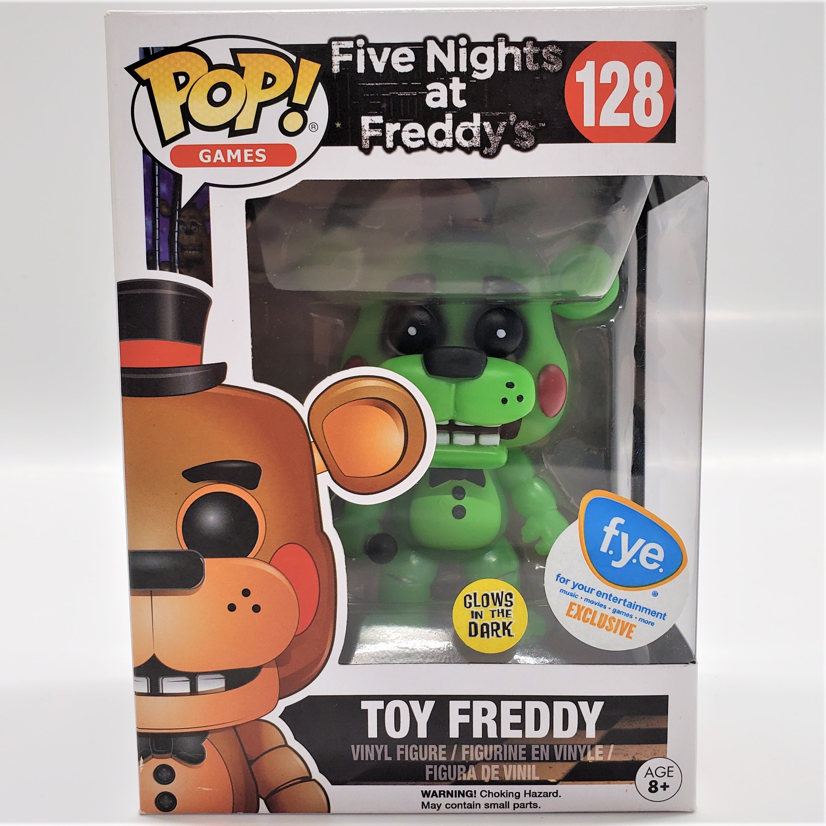 Buy the Funko Pop! Games NIB Five Nights At Freddy's #128 Toy Freddy ...